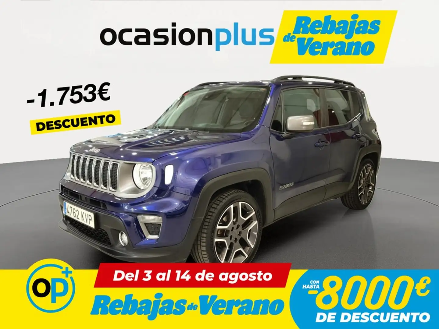 Jeep Renegade 1.6Mjt Limited 4x2 DDCT Azul - 1