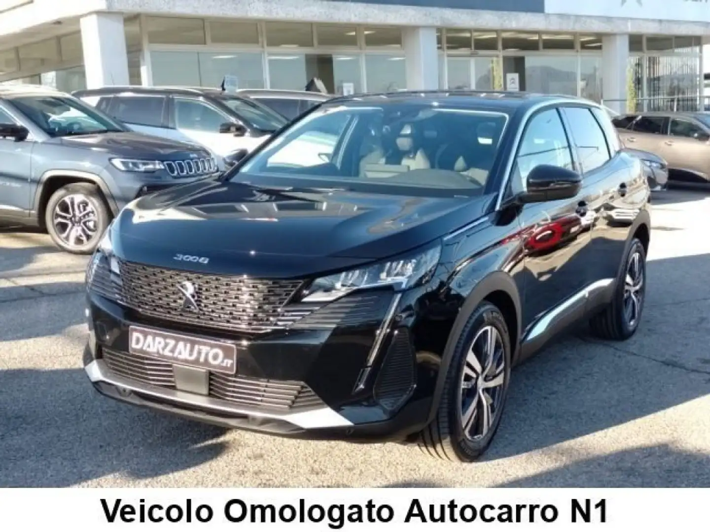 Peugeot 3008 N1 BlueHDi 130 EAT8 Allure Pack Autocarro Noir - 1