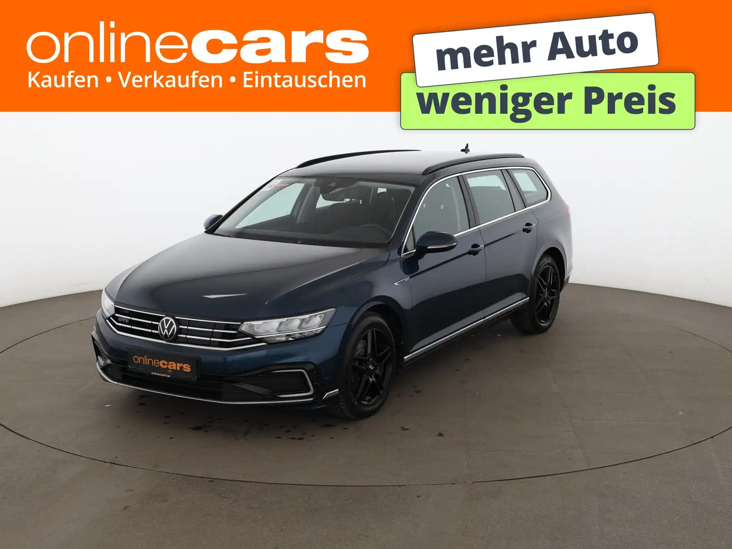 Volkswagen Passat Variant 1.4 TSI GTE Aut LED AHK HEAD-UP Blau - 1