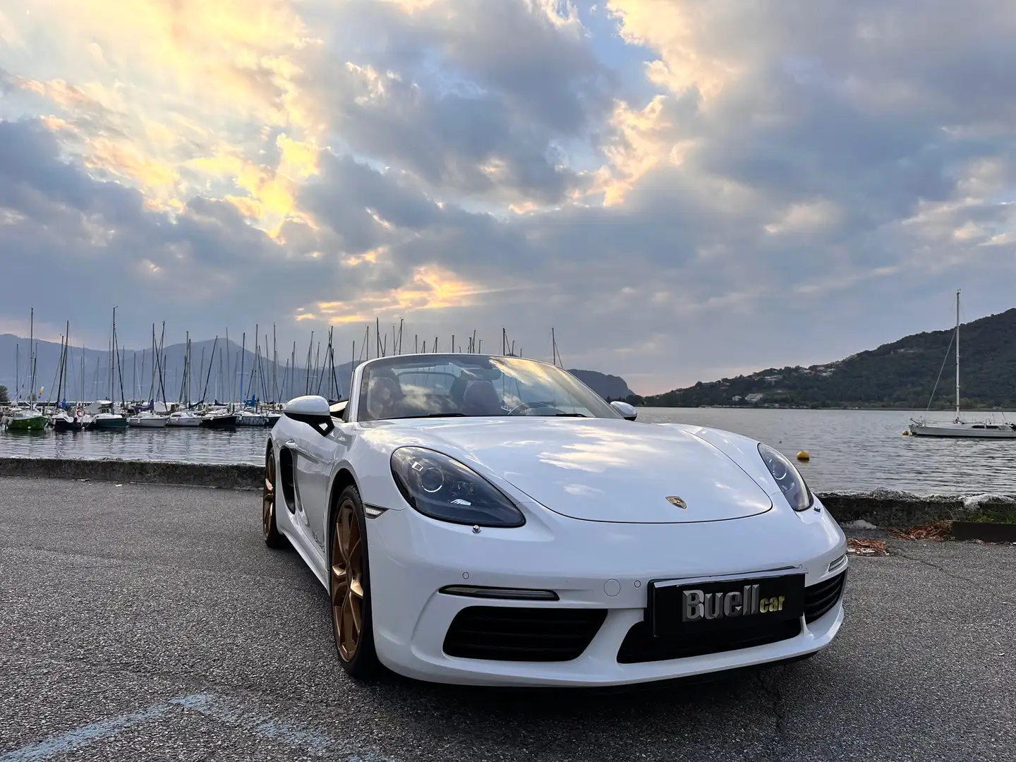 Porsche Boxster 718 Boxster 2.5 S 350cv pdk Blanc - 1