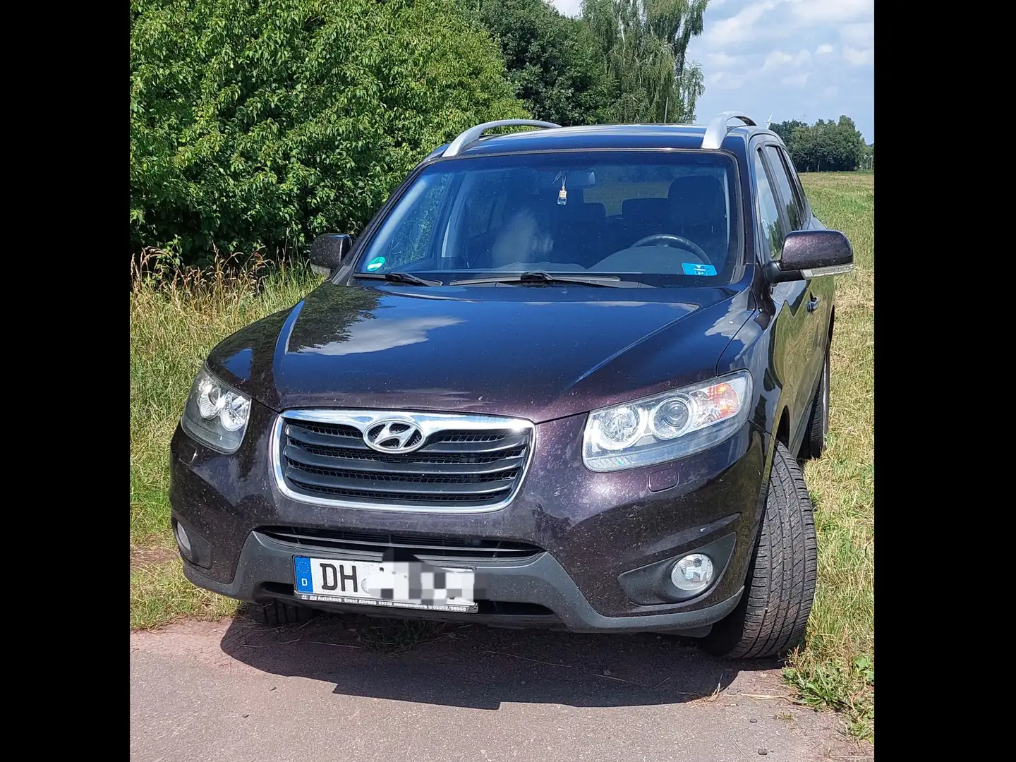 Hyundai SANTA FE Santa Fe CRDi 4x4 Automatik Premium Navi Braun - 1