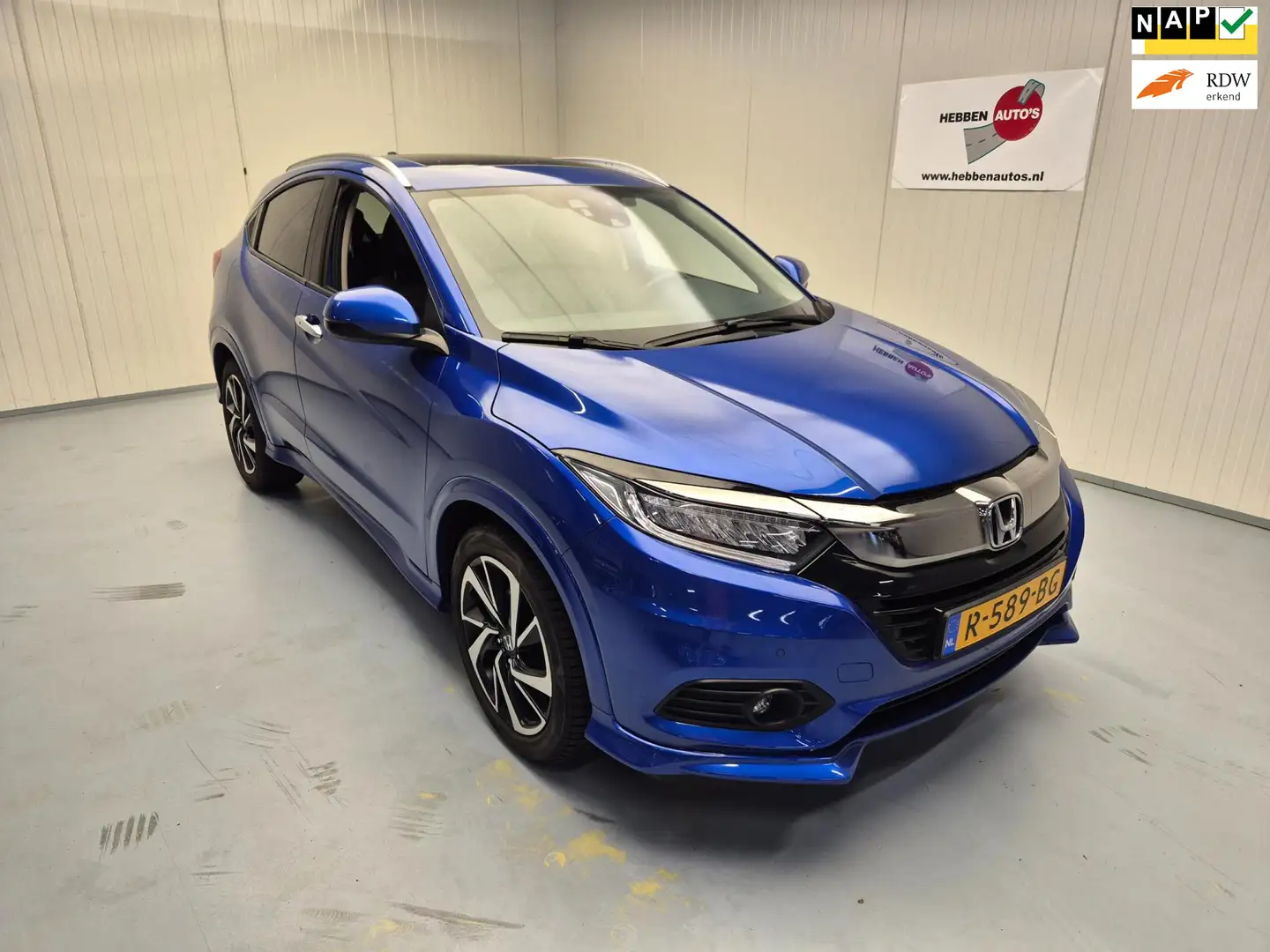 Honda HR-V 1.5 i-VTEC Elegance Navi Camera Leer Ecc Cruise Pa Blauw - 1