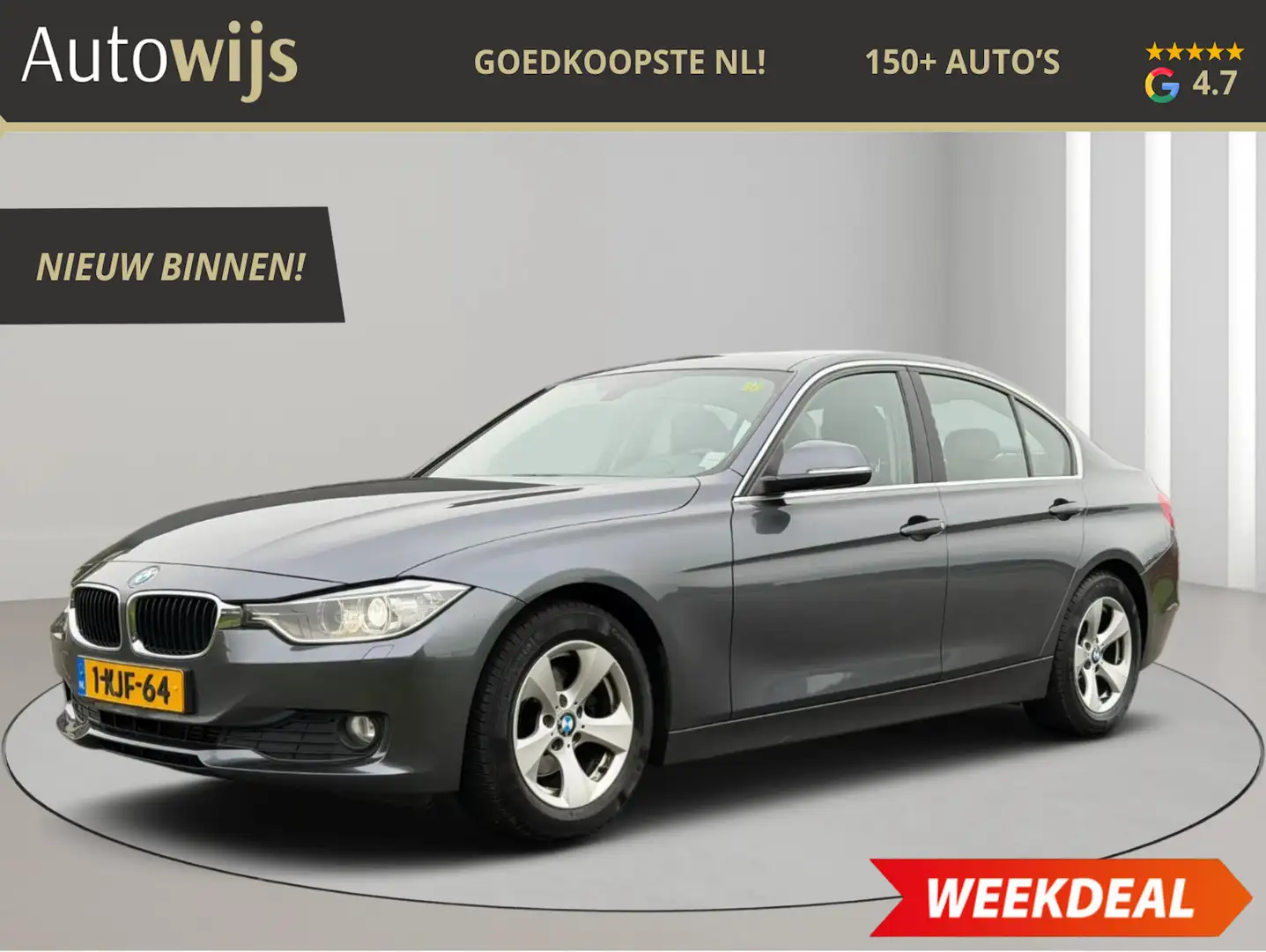 BMW 320 3-serie 320i EfficientDynamics Edition High Execut Grijs - 1