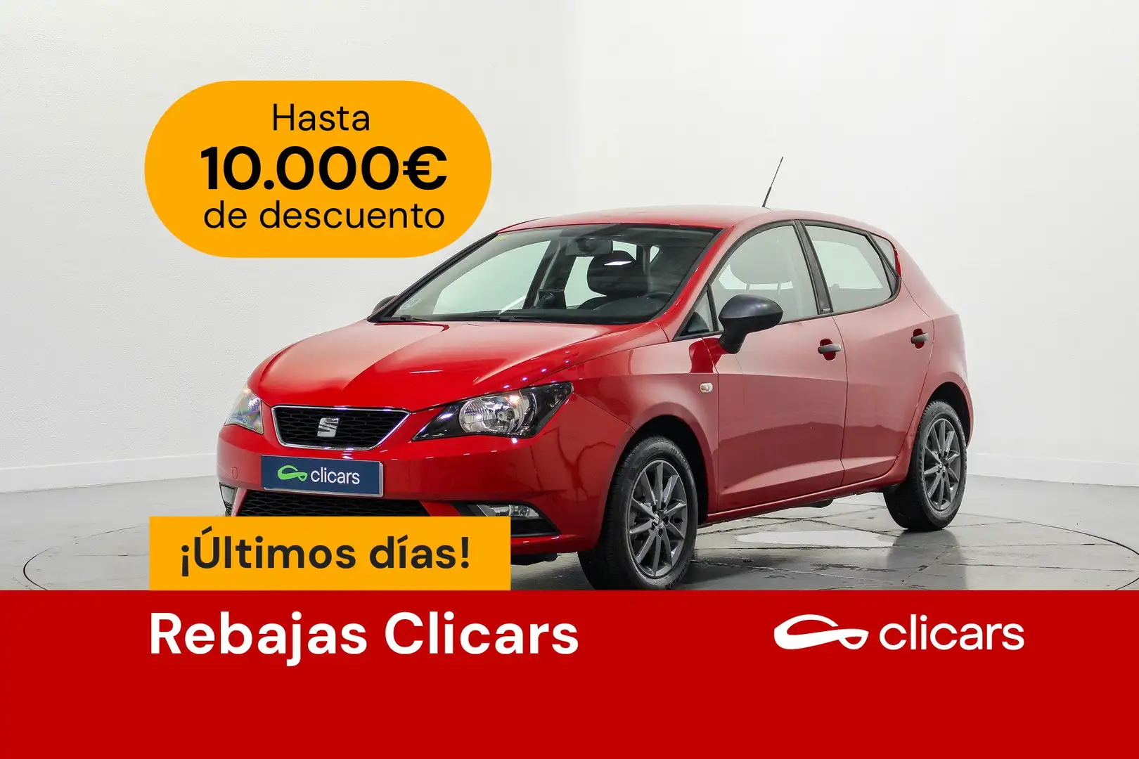 SEAT Ibiza 1.6TDI CR Reference Rojo - 1
