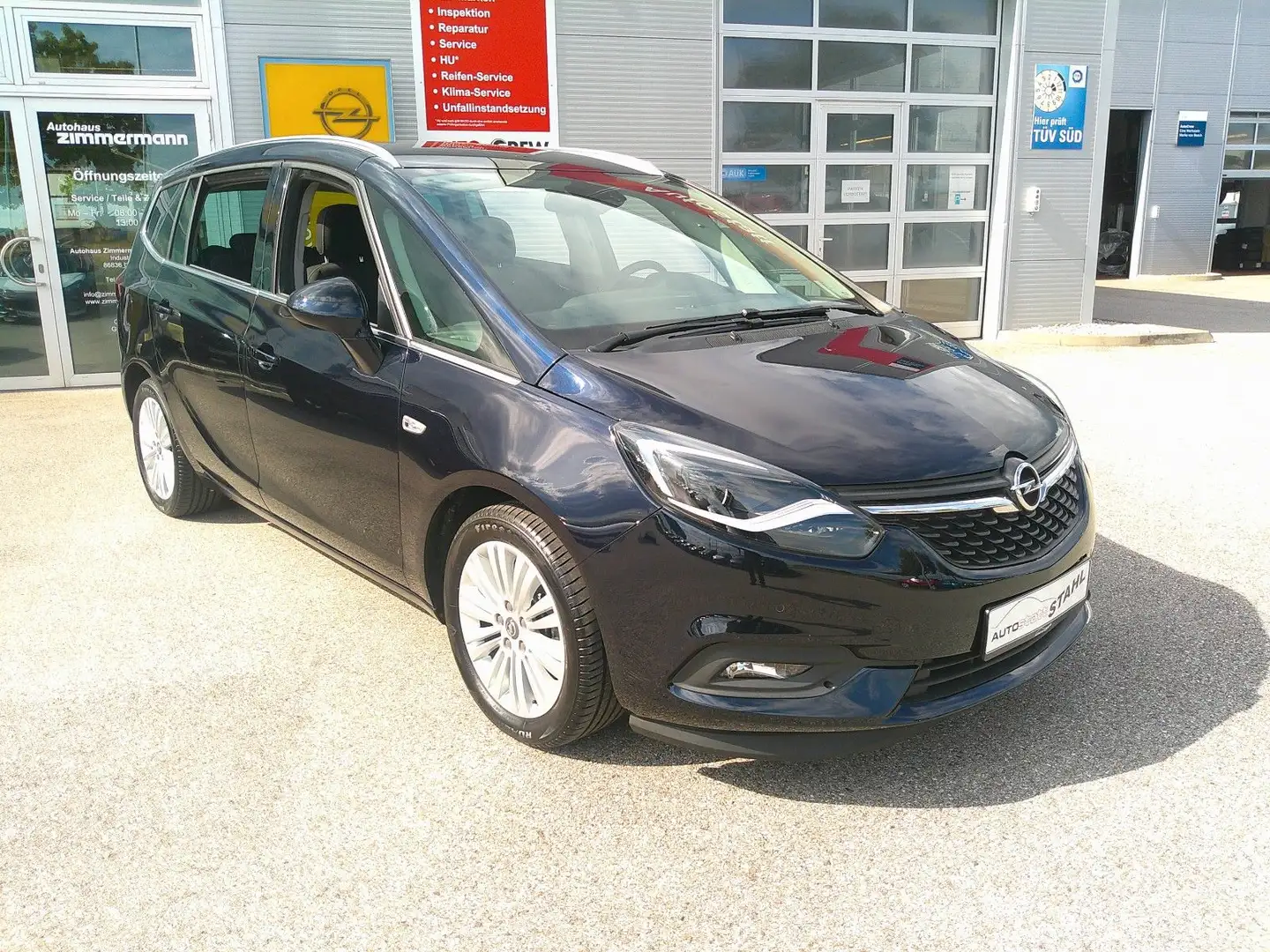 Opel Zafira C Innovation mit Flexx-Fix Fahrradträger Blau - 2
