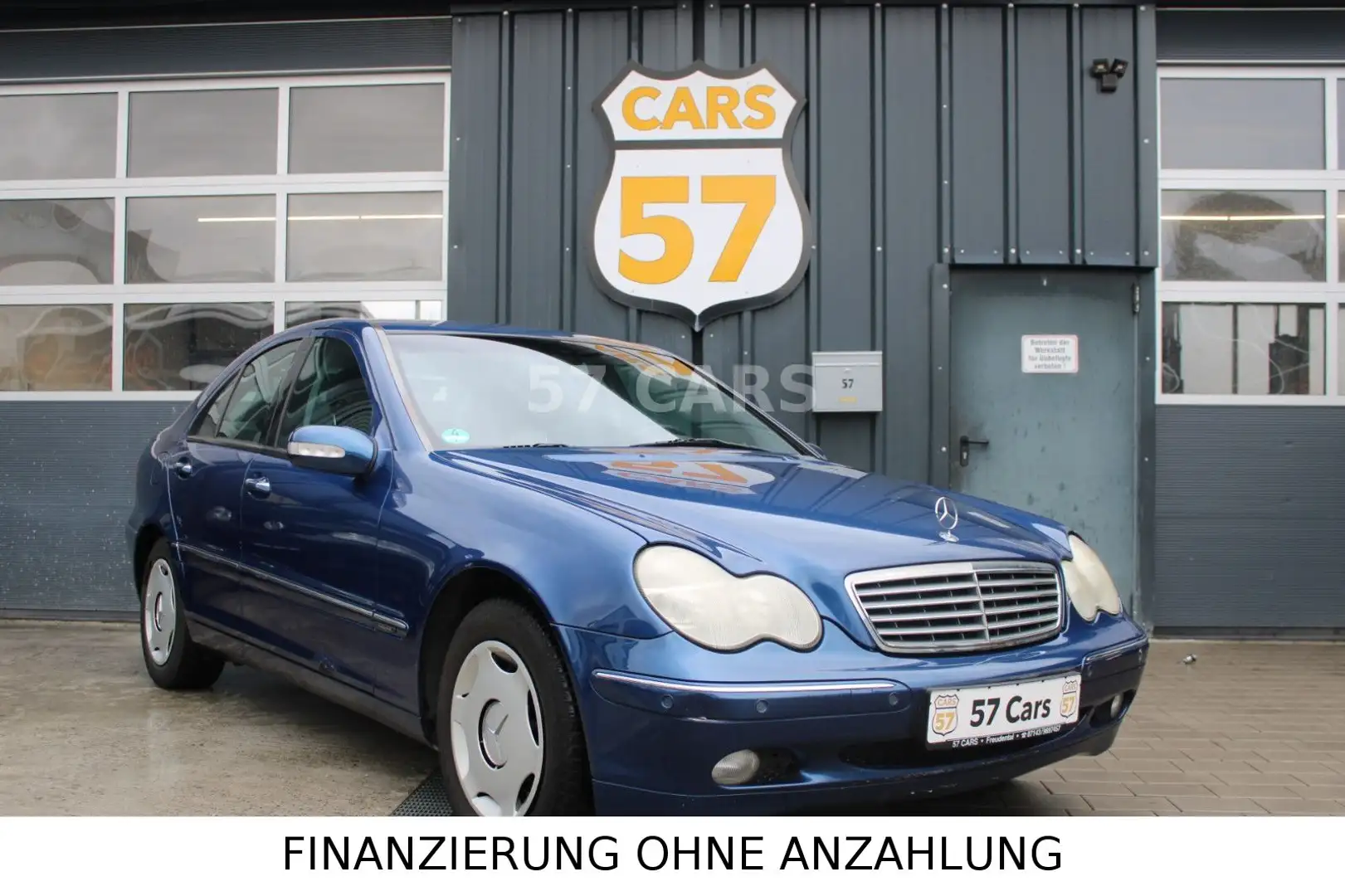 Mercedes-Benz C 200 KOMPRESSOR ELEGANCE HU NEU Bleu - 1