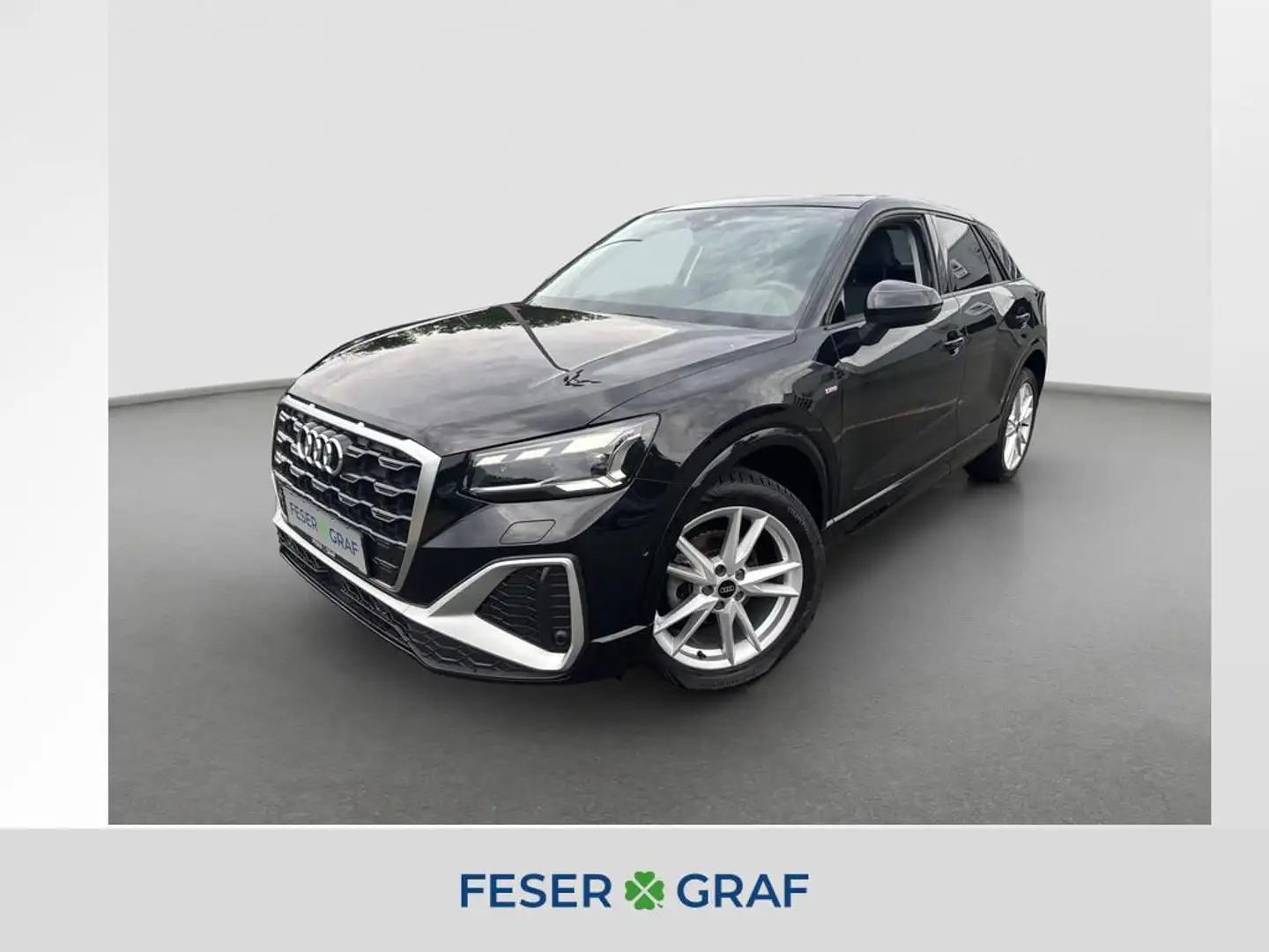 Audi Q2 S line 35 TFSI S tronic Matrix Panorama Navi Schwarz - 1