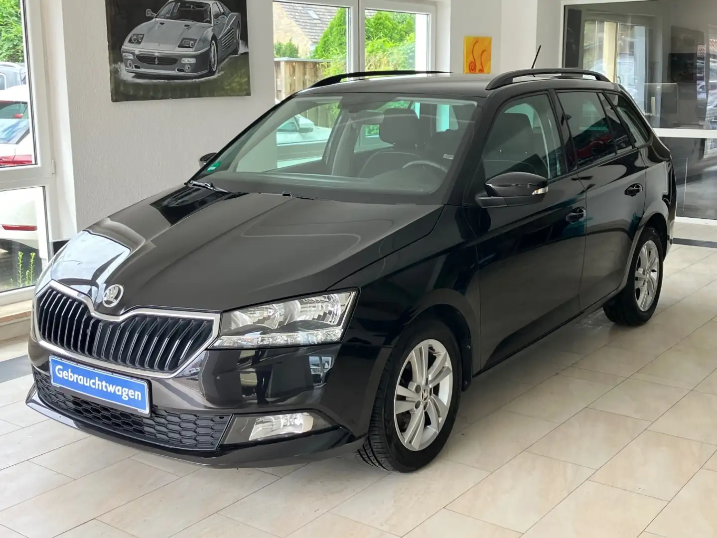 Skoda Fabia 1.0 TSI Ambition Autom. Klimaautm. Schwarz - 1