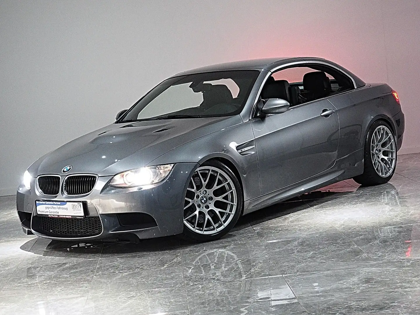 BMW M3 Cabrio *FACELIFT*TÜV+SERVICE-NEU*SCHECKHEFT* Grau - 1