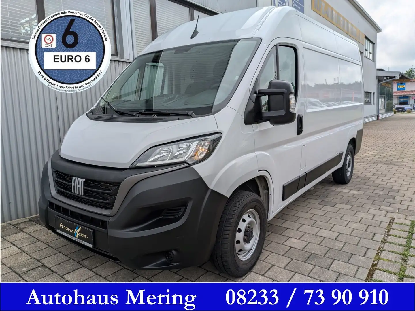 Fiat Ducato Fiat Ducato 3.3to 120PS Klima PDC L2 AHK Kamera Weiß - 1