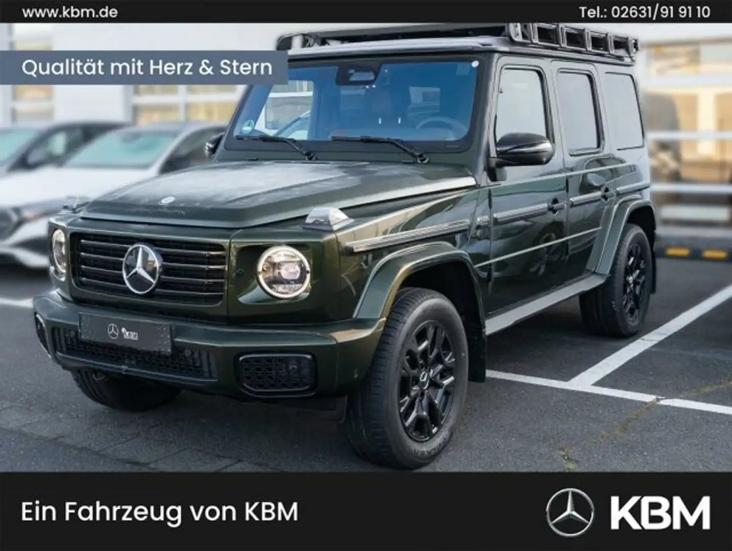 Mercedes-Benz G 450 G 450 d PROF°OLIV°DACHTRÄGER°KEYL°STDH°SHD°BURM° - 1