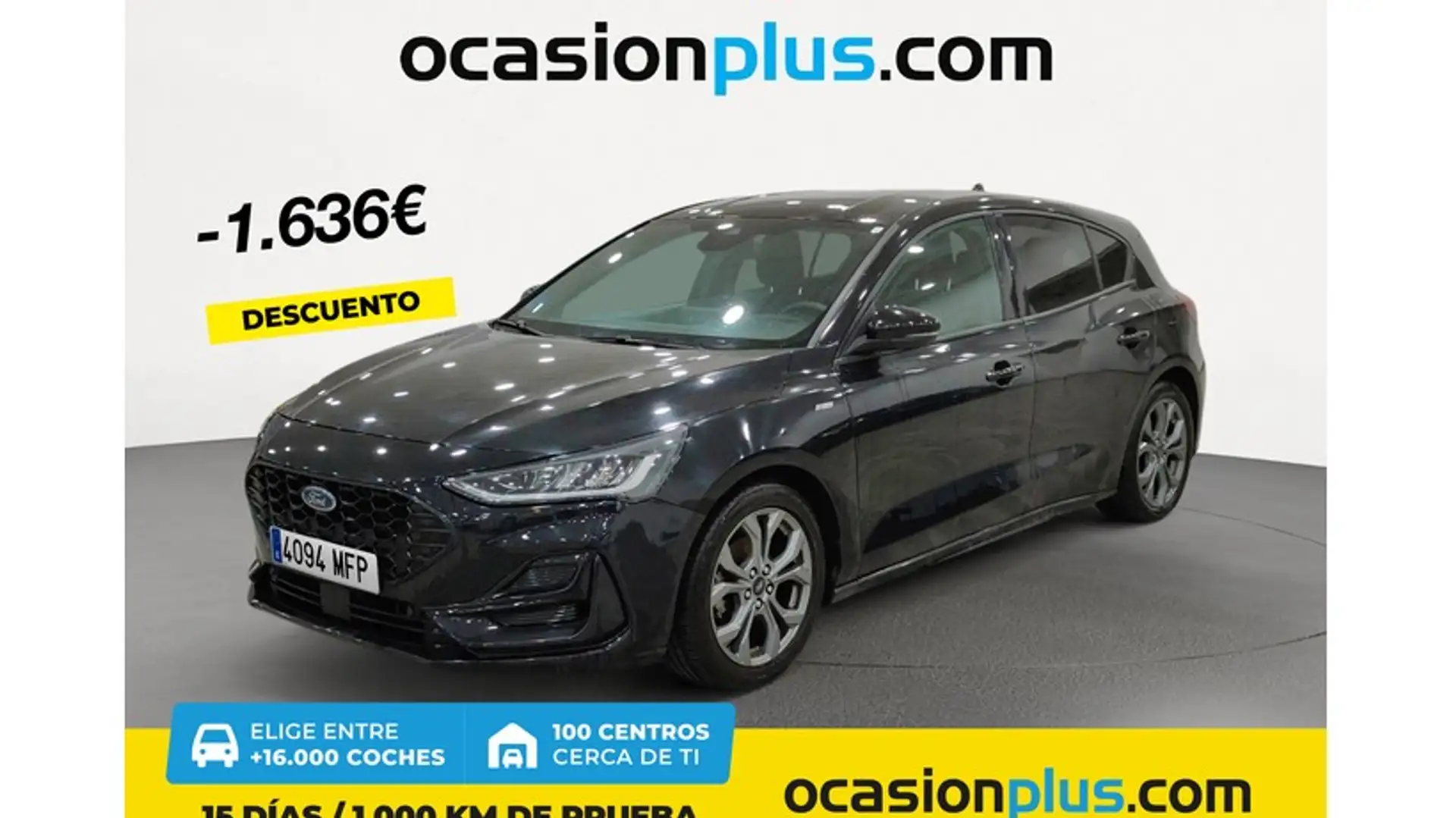 Ford Focus 1.0 Ecoboost MHEV ST-Line 155 Negro - 1