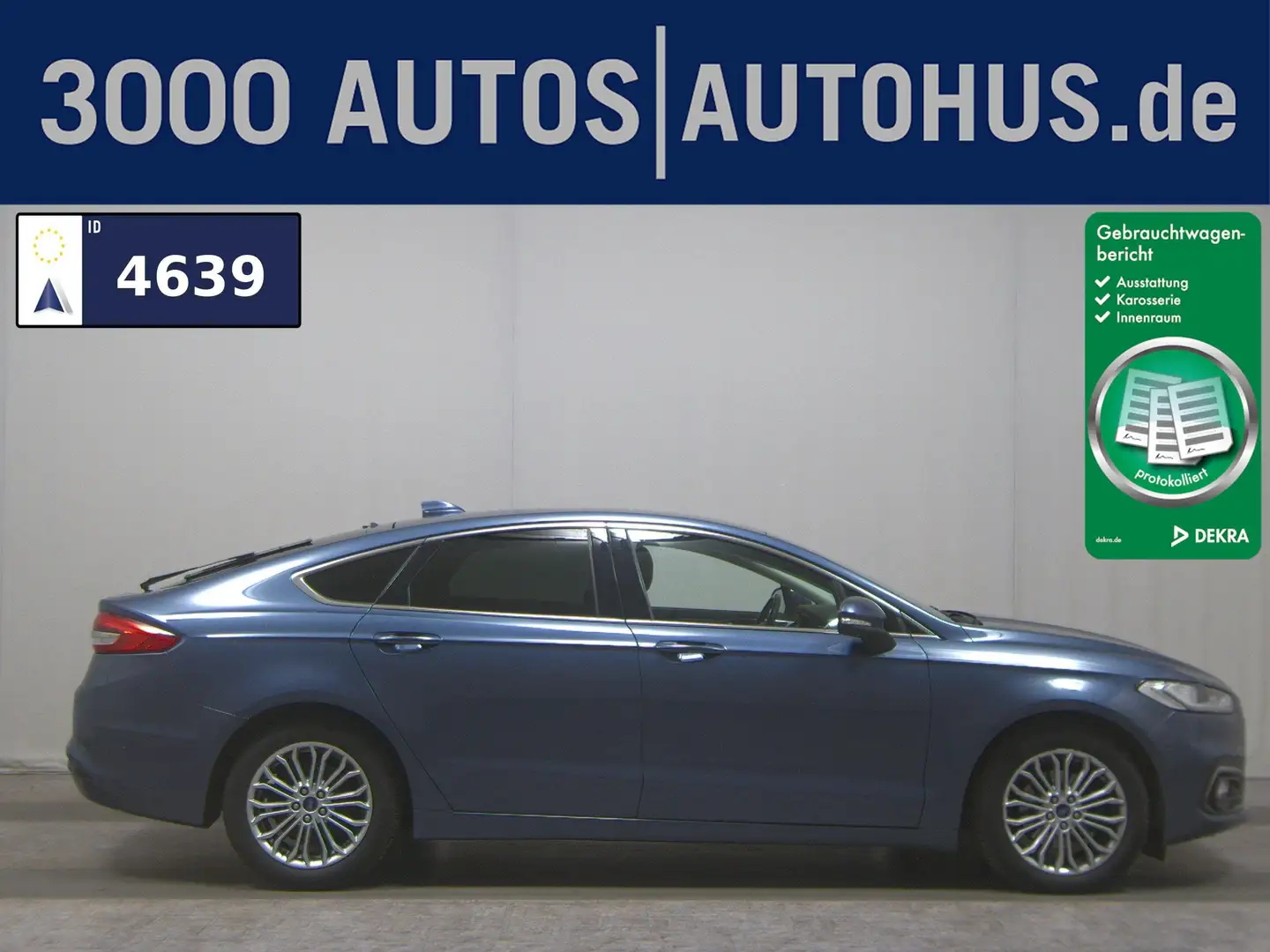 Ford Mondeo 2.0 EB Titanium Navi LED StandHzg ACC Blau - 1