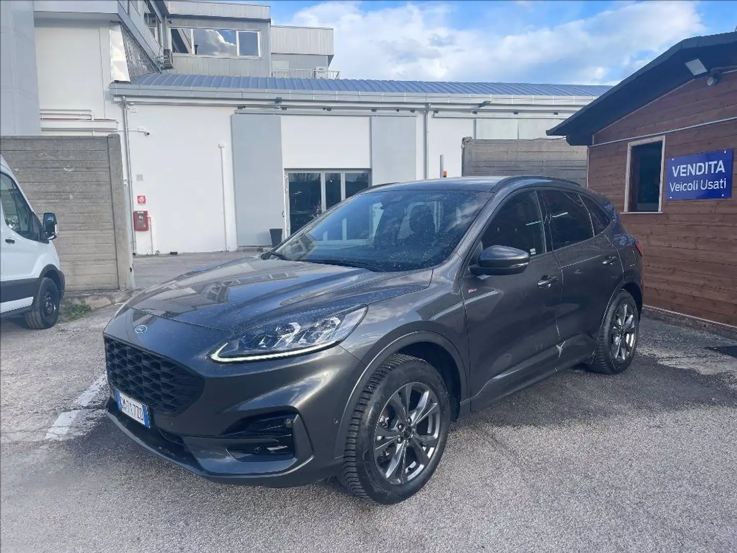 Ford Kuga 2.5 full hybrid ST-Line X awd 190cv cvt Gris - 1