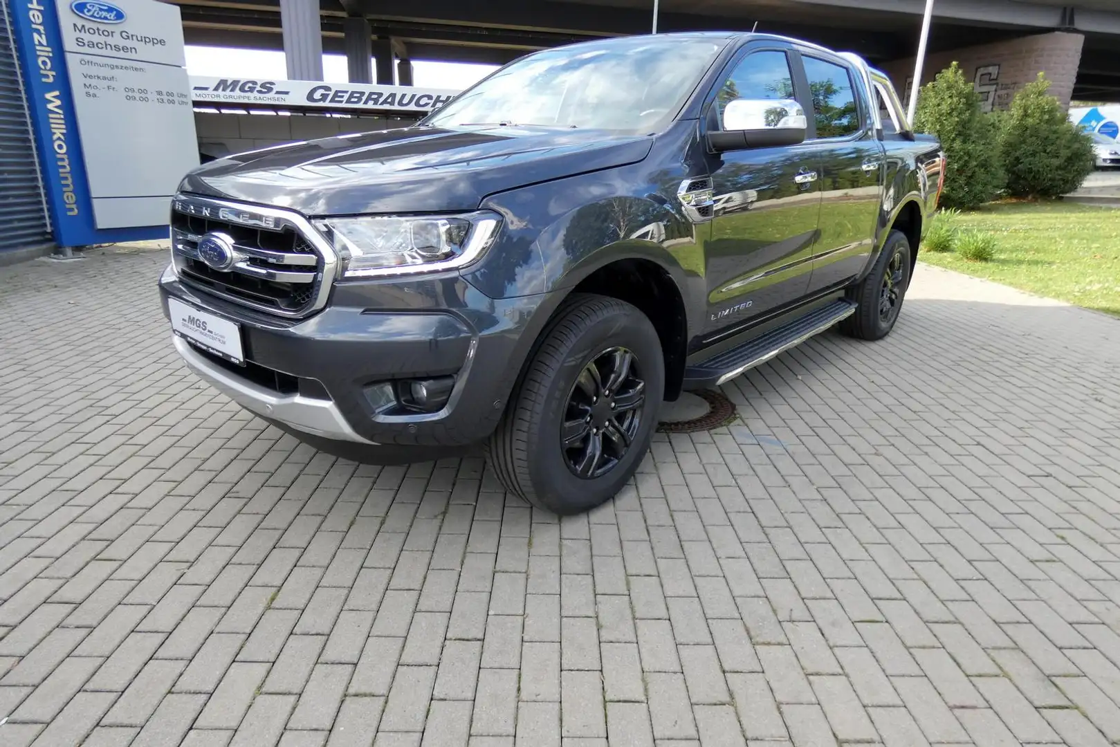 Ford Ranger 2.0 'Limited' DK #4x4 #LED #AHK #KAM #LEDER Grau - 2