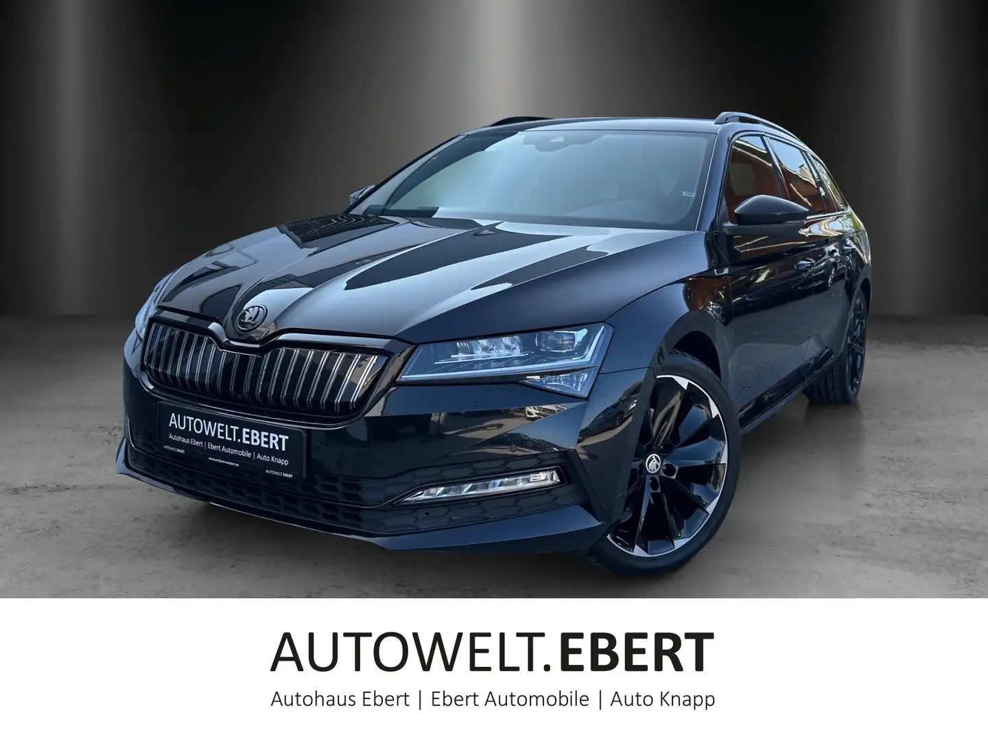 Skoda Superb Combi 1.4 TSI Sportline iV/ACC/360°K/CAN. Schwarz - 1