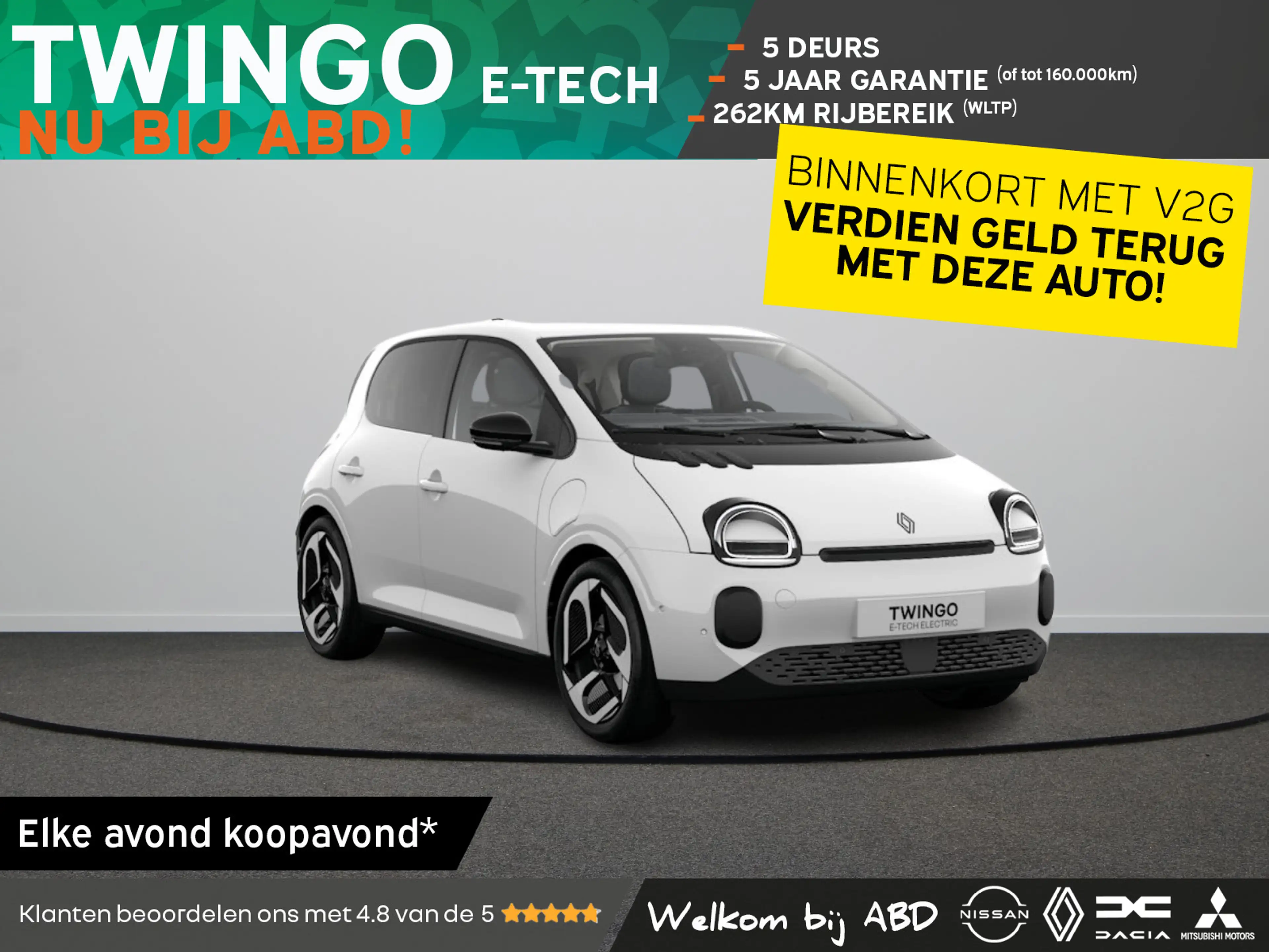 Renault Twingo Techno Urban range | 18" lichtmetalen velgen 'Reve