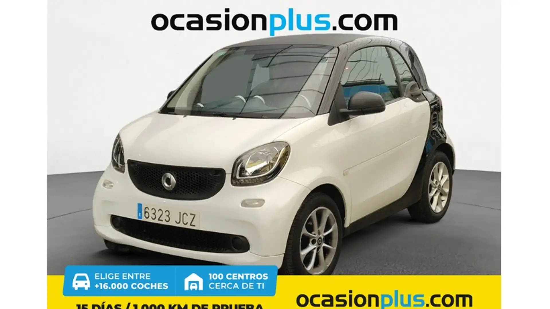 smart forTwo Coupé 52 Weiß - 1
