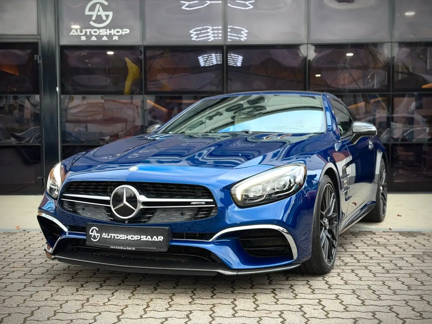 Mercedes-Benz SL 65 AMG Performance/Magic Sky/Carbon/16500KM Blau - 1