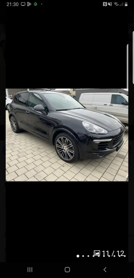 Porsche Cayenne Diesel Platinum Edition Negro - 1