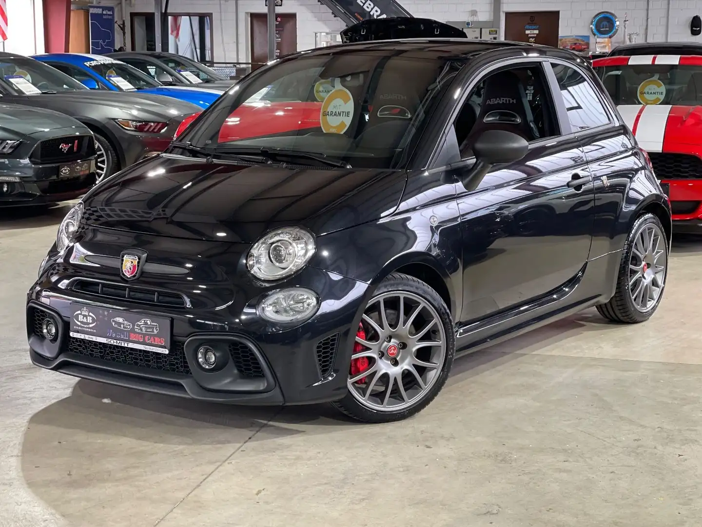 Abarth 500 +695+TURBO+MONZA AUSP.+BEATS+8FACH+SHZ+LEDER Schwarz - 2