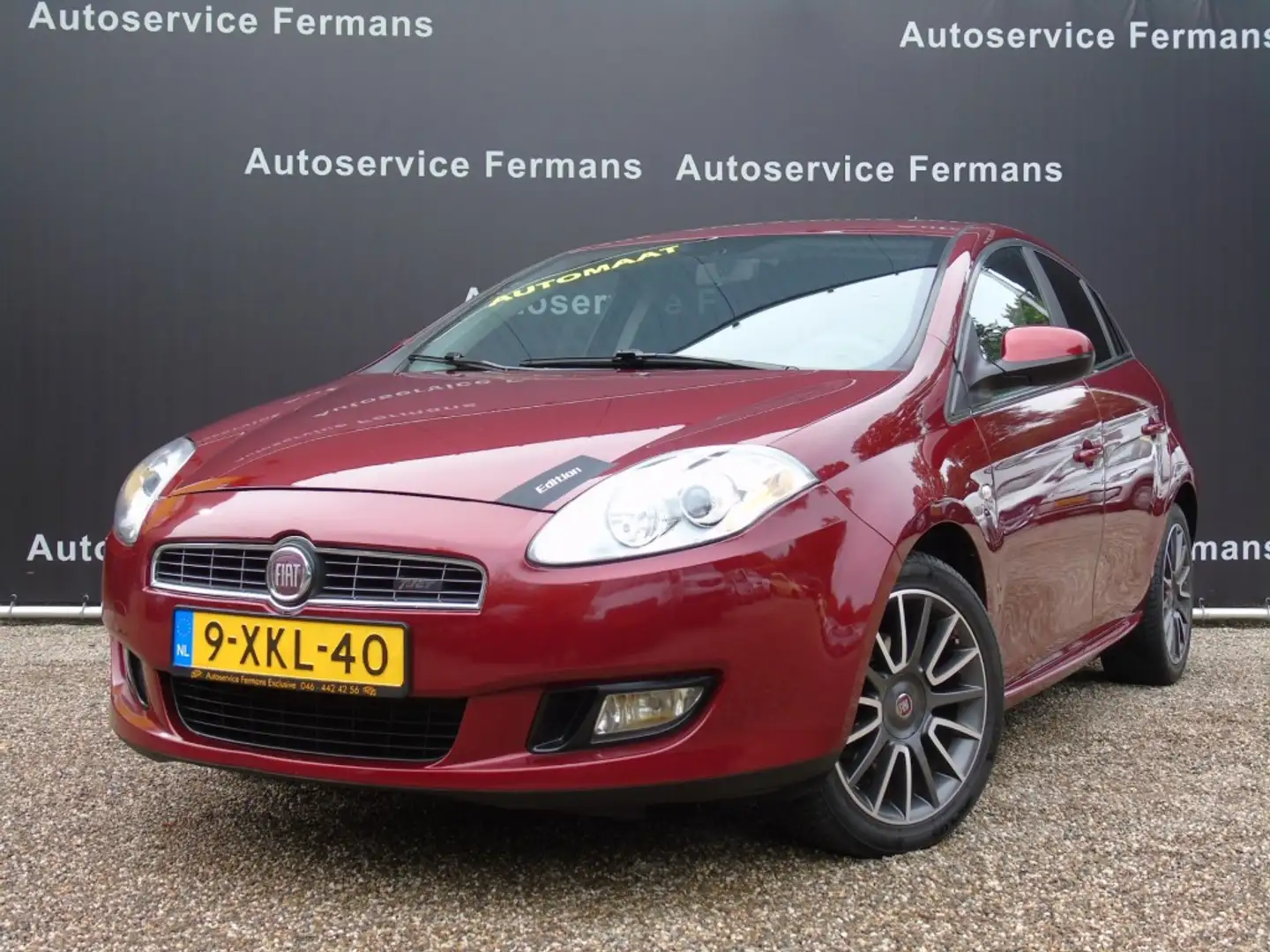 Fiat Bravo 1.4Tjet GT Automaat - 2008 - Airco - 5drs Rouge - 1