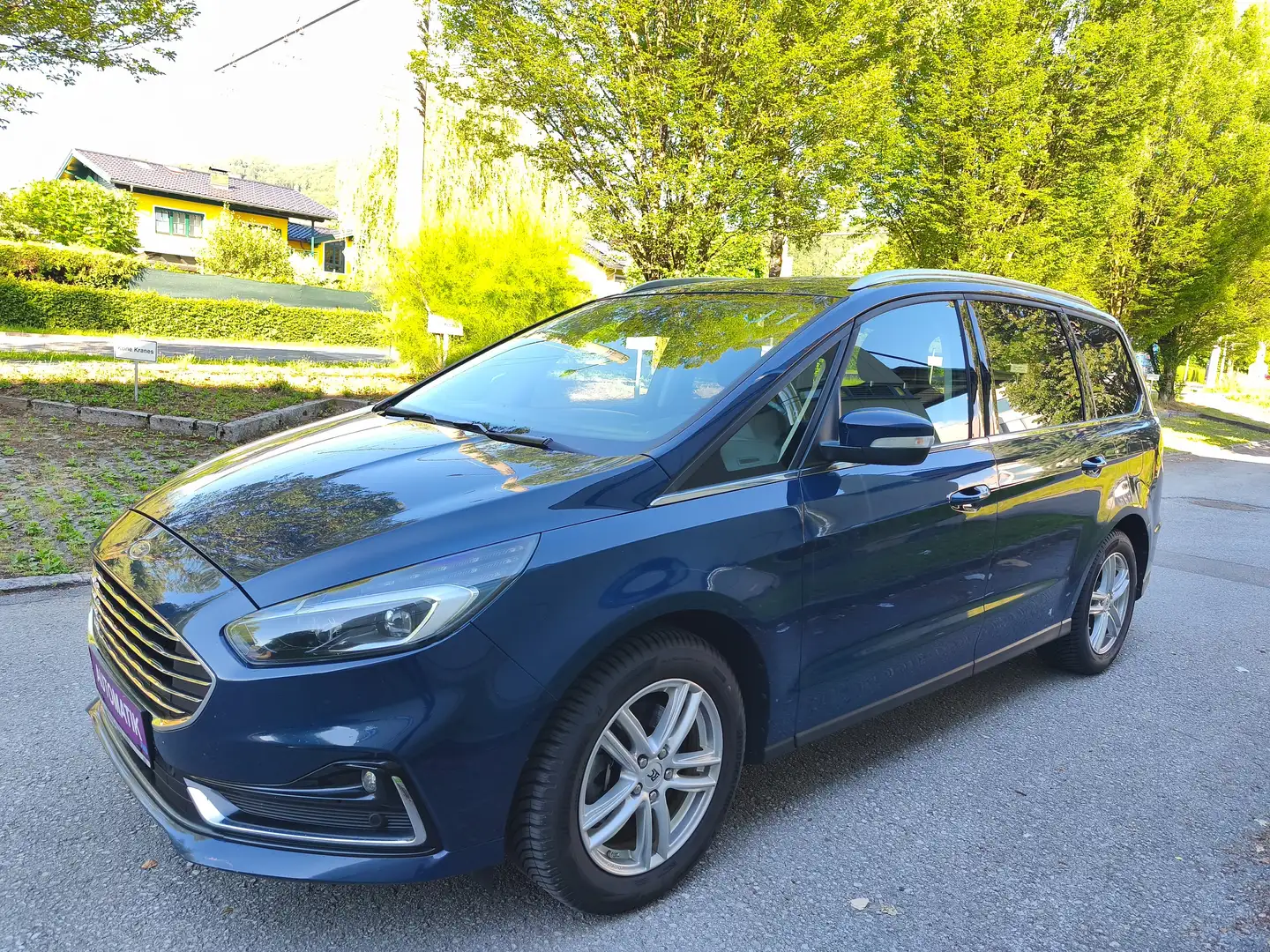 Ford Galaxy 2,5 Duratec FHEV Hybrid Titanium,* LED, Kamera,..* Blau - 2