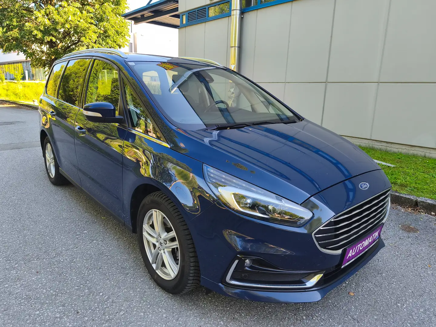 Ford Galaxy 2,5 Duratec FHEV Hybrid Titanium Aut,* LED, Kamera Blau - 1