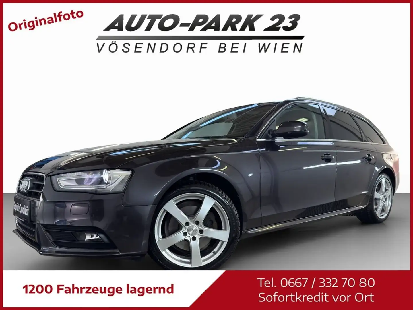 Audi A4 2,0 TDI quattro S-tronic*177PS*LEDER*MOD2014 Grau - 1
