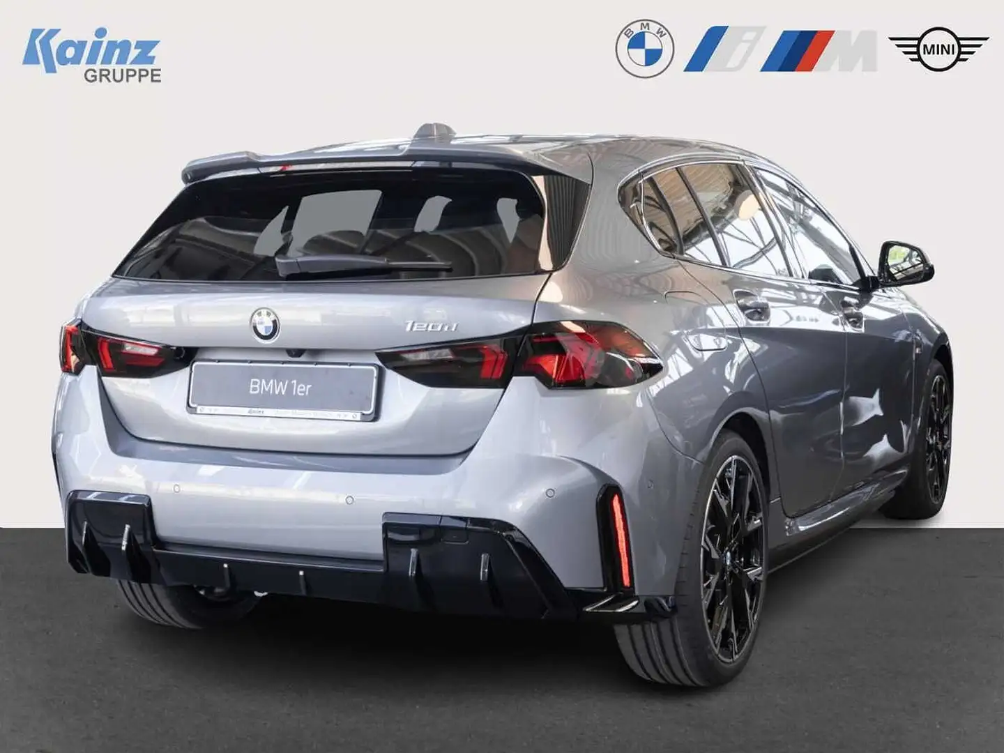 BMW 120 d Aut. M Sport Pro/Inno/AHK/HiFi Gris - 2