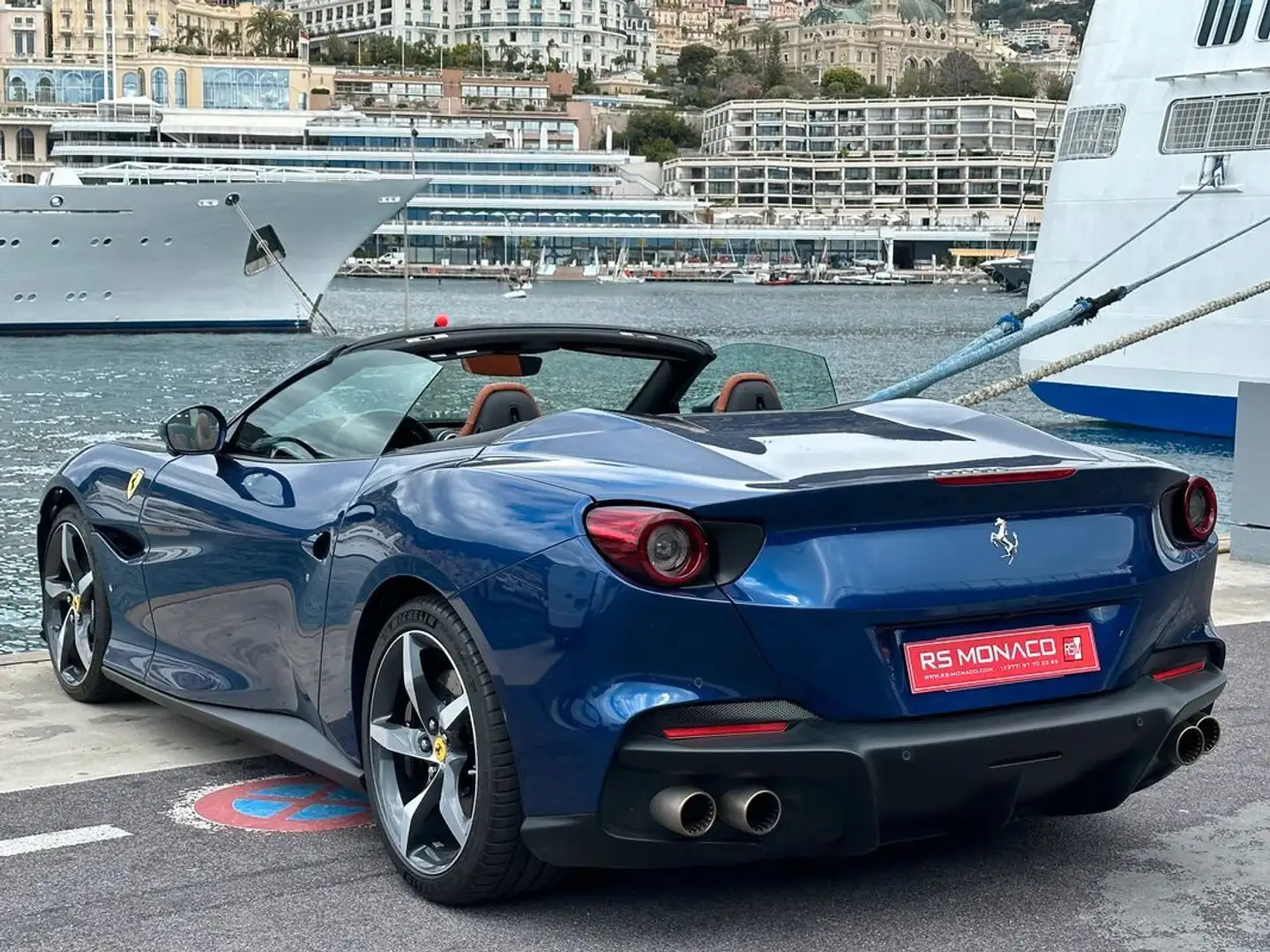 Ferrari Portofino m 3.9 v8 biturbo 620 blu tour de france Mavi - 2