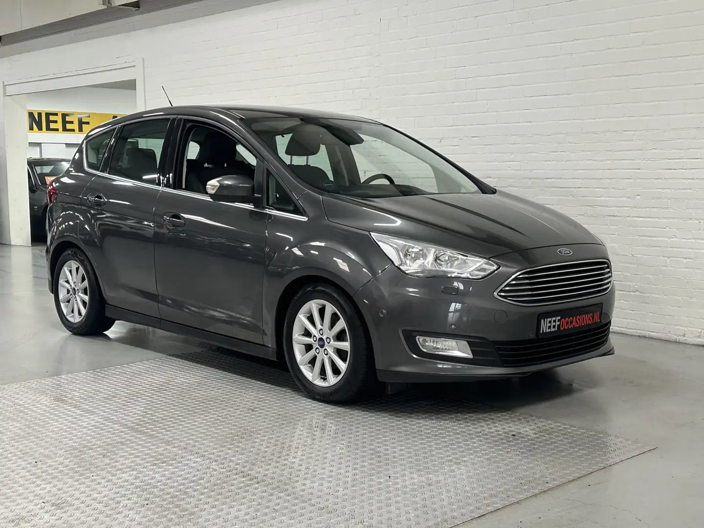 Ford C-Max 1.0 Titanium CLIMA / CRUISE / NAVI /TREKHAAK Gris - 2