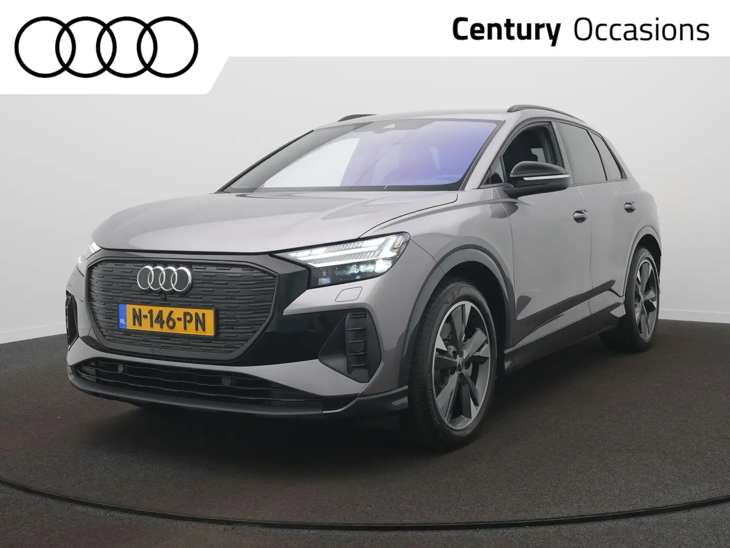 Audi Q4 e-tron 50 quattro Advanced edition 77 kWh | Leder | HUD | Grijs - 1