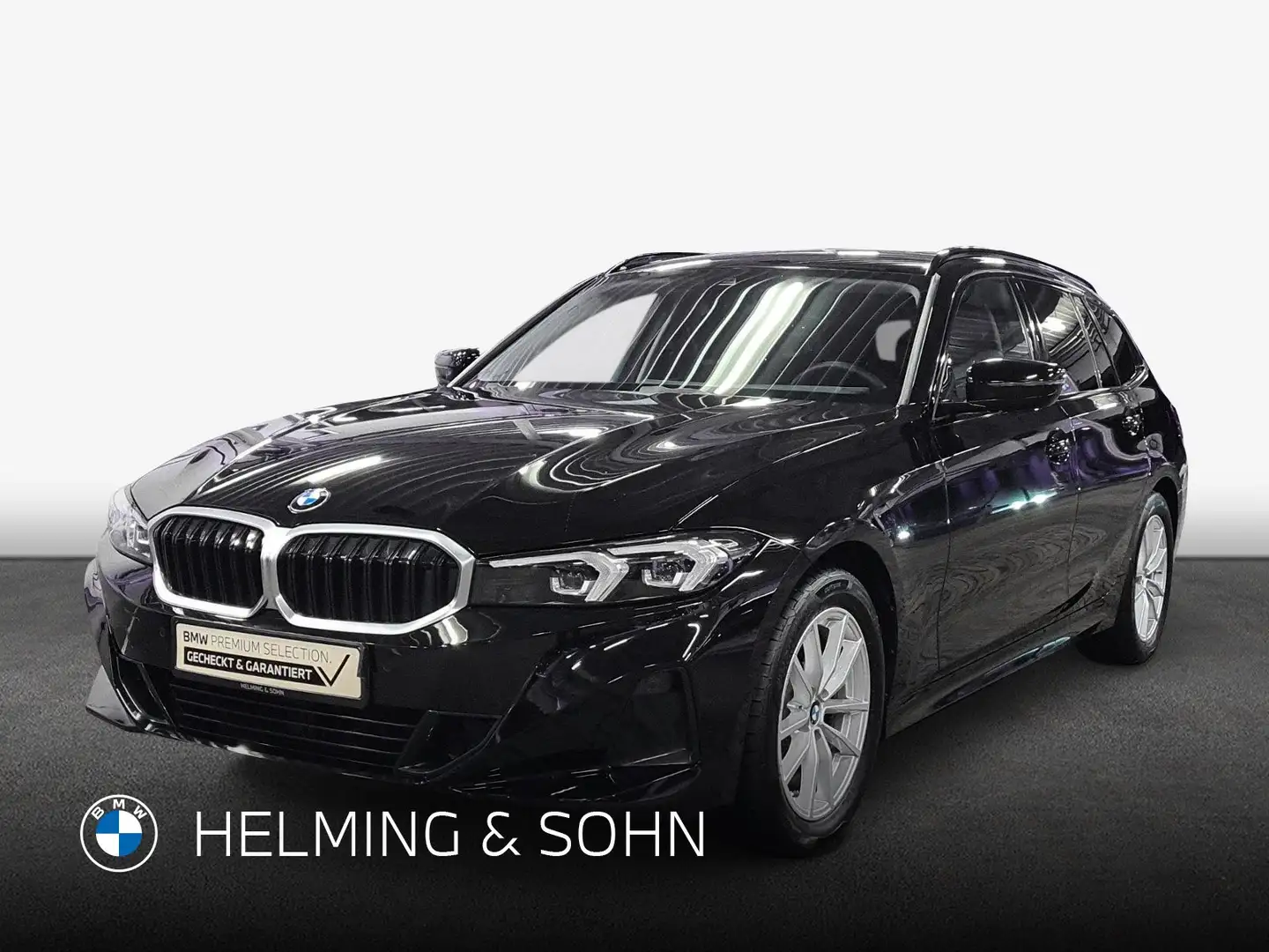 BMW 320 d Touring HiFi DAB Memory Ambiente Shz. PDC uvm. Schwarz - 1