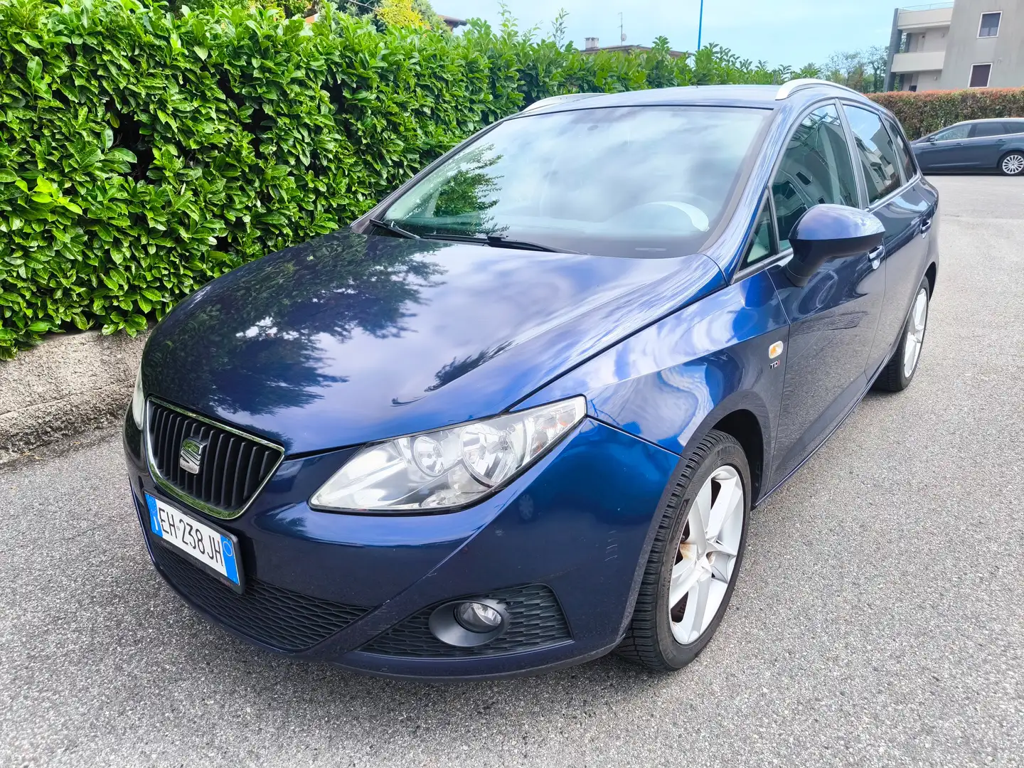 SEAT Ibiza SEAT IBIZA SW 1,6 TDI 105 CV- OK NEOPATENTATI Blu/Azzurro - 2