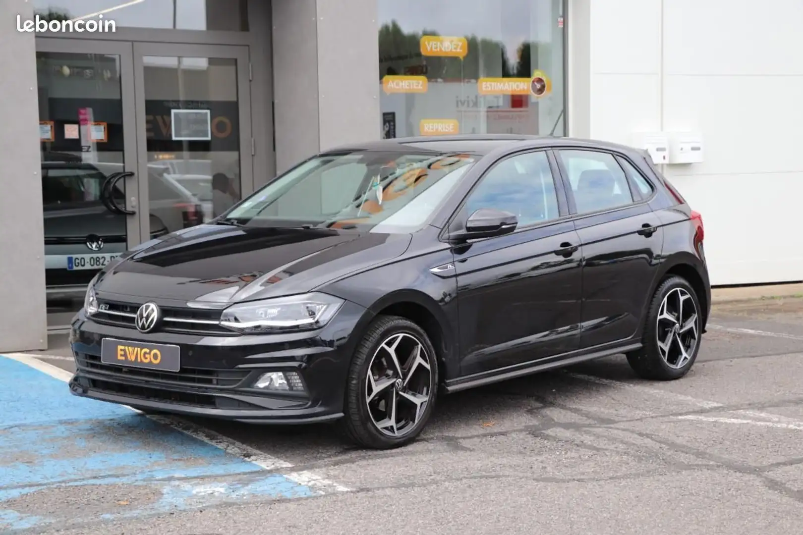 Volkswagen Polo 1.0 TSI 95 R-LINE DSG BVA Noir - 1