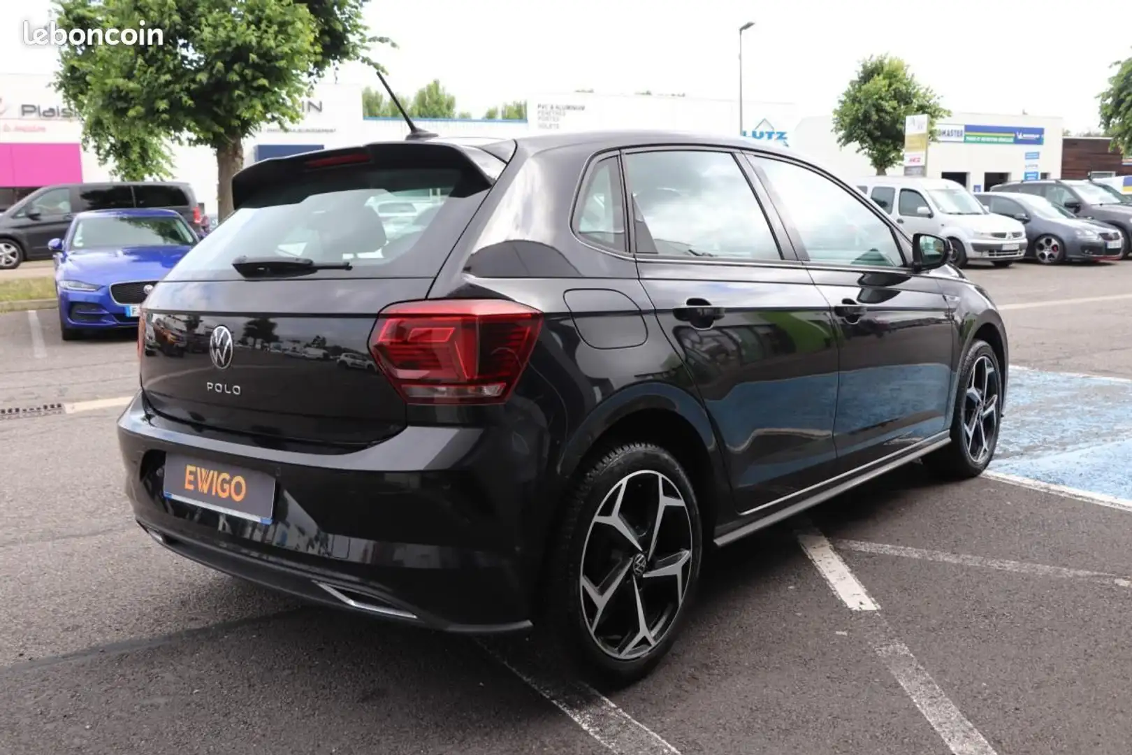 Volkswagen Polo 1.0 TSI 95 R-LINE DSG BVA Noir - 2