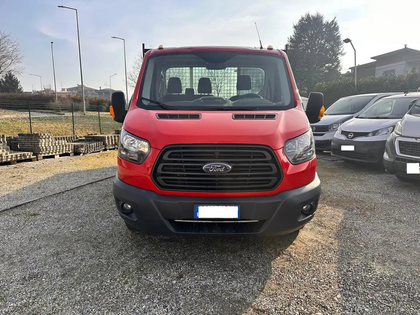 Ford Transit 2.0 TDCI EURO 6B  CASSONE 420 MT !!!! Rouge - 2