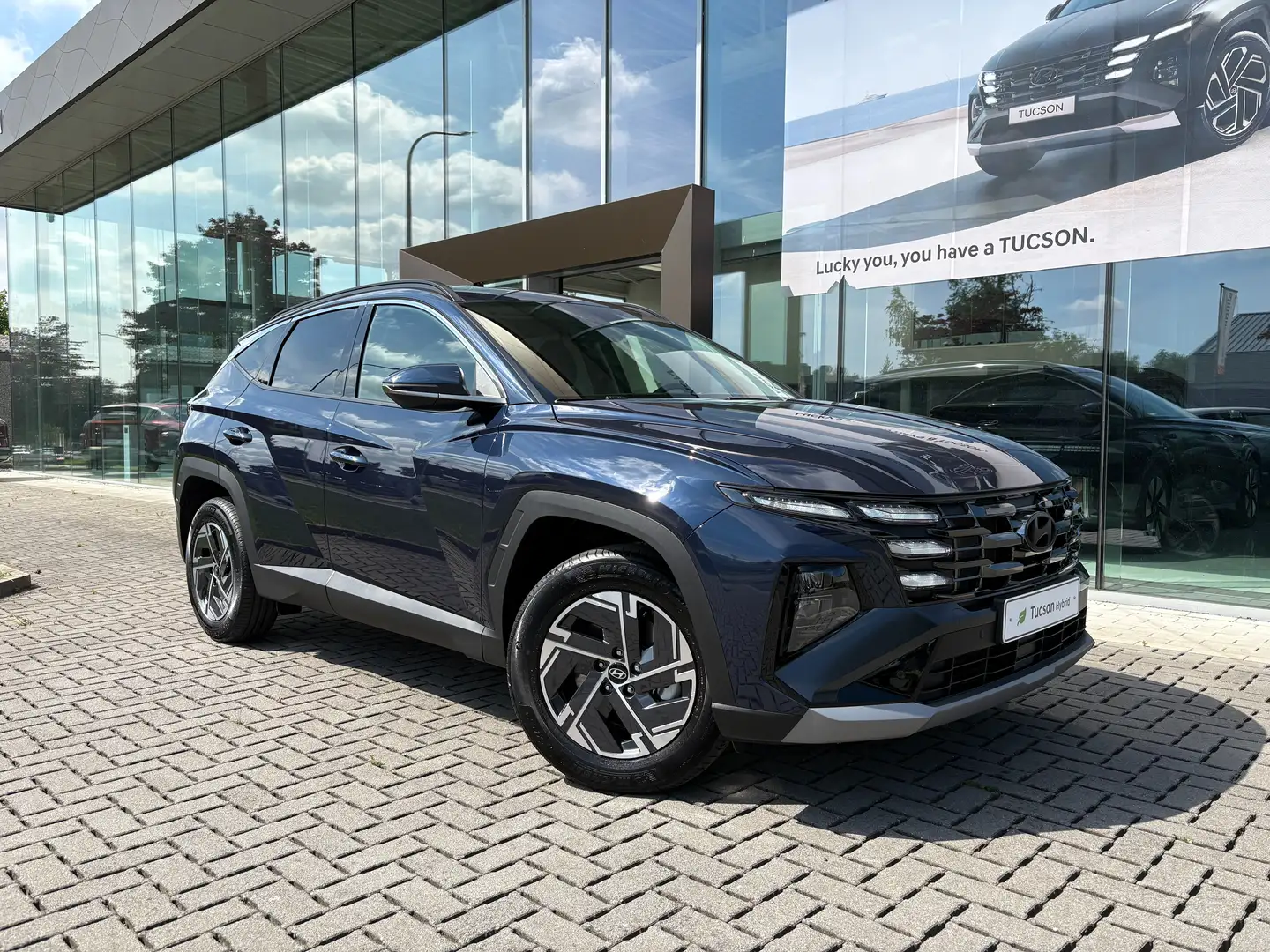 Hyundai TUCSON 1.6 T-GDi HEV Feel 215 Bleu - 1