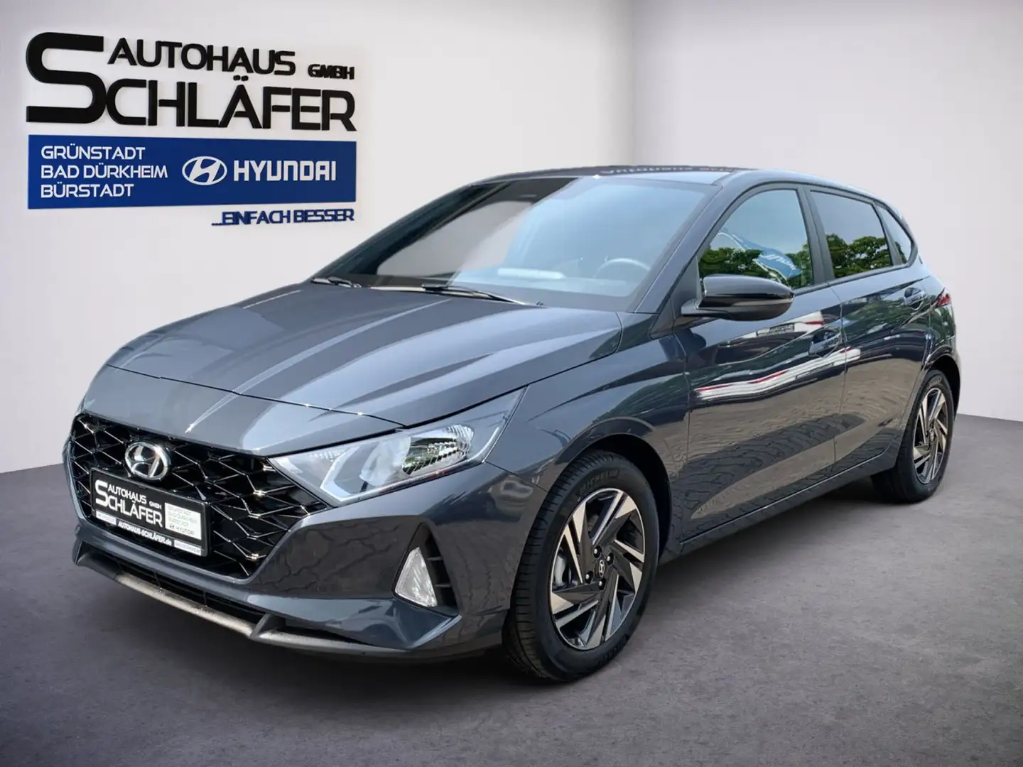 Hyundai i20 1.0 T-GDI Connect & Go Navi Kamera Grigio - 1