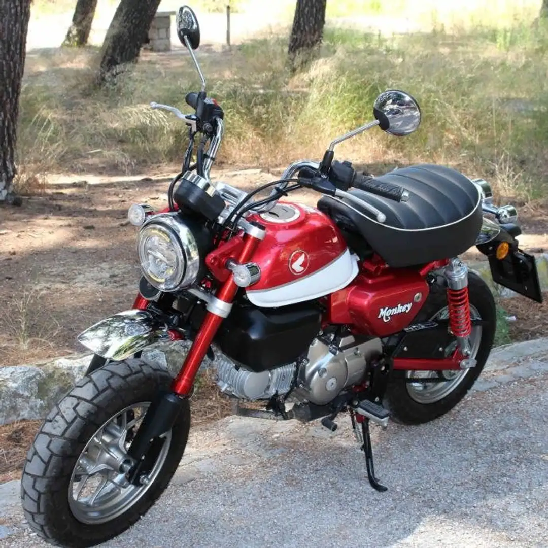 Honda Monkey 125 Czerwony - 2