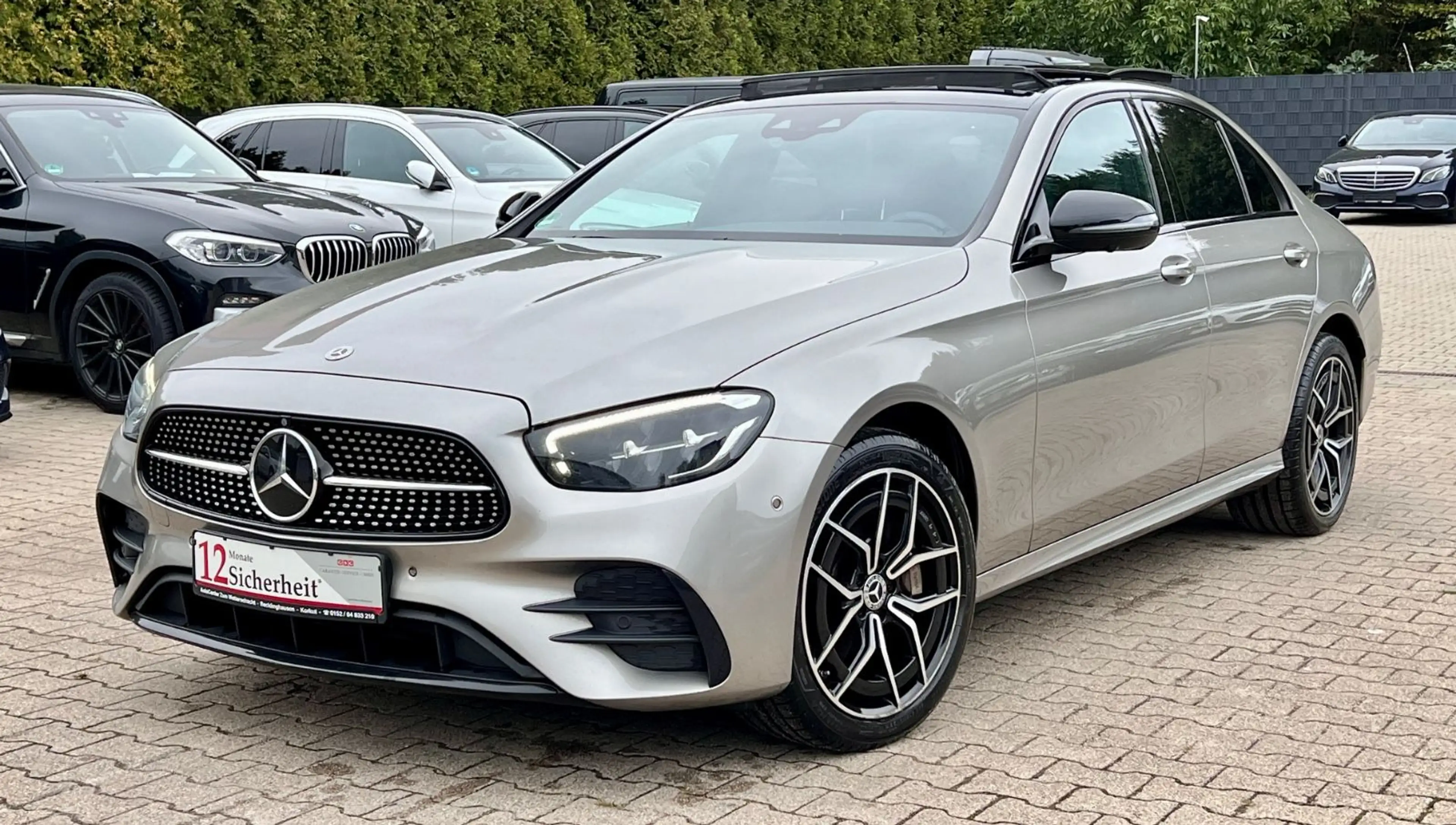 Mercedes-Benz E 300 E AMG LINE 4MT 9G-TR-Limo.-PANODACH-360°CAM