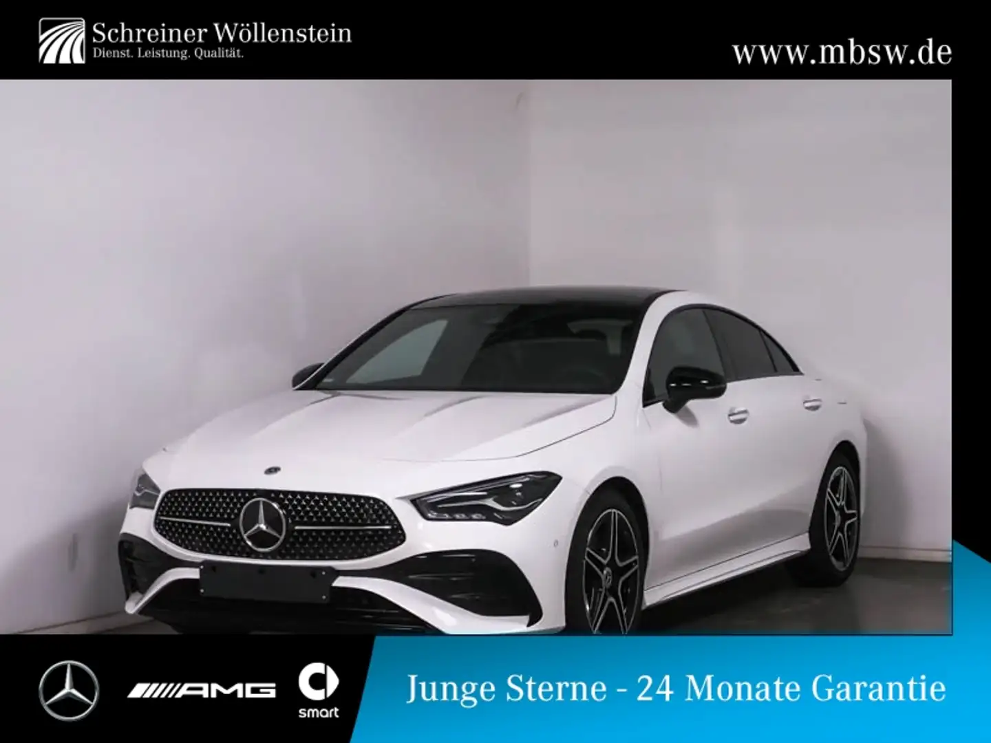 Mercedes-Benz CLA 200 Coupé AMG-Adv+*Night*Pano*WiP*Ambi*KeyGo Blanco - 1