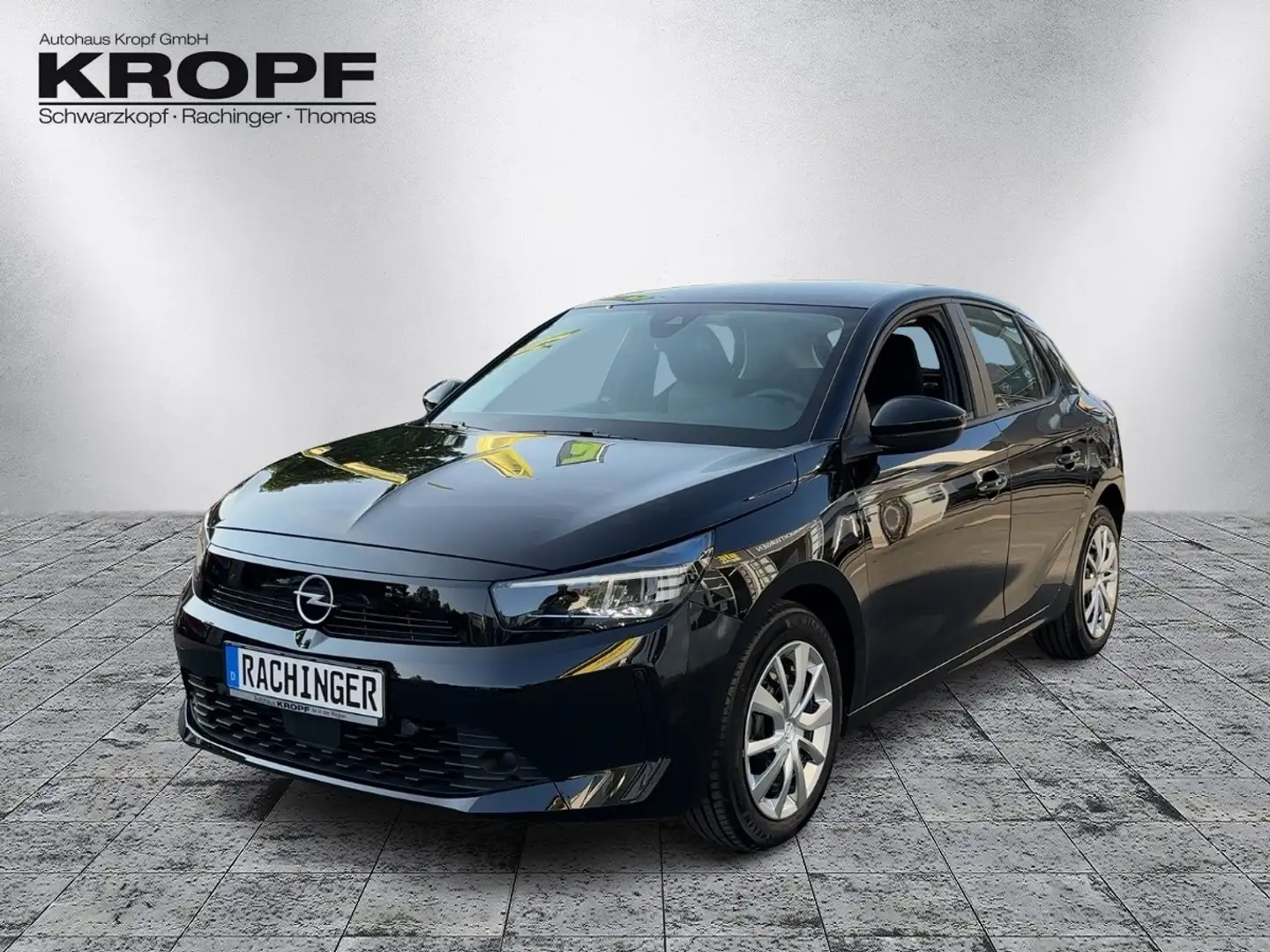 Opel Corsa F 1.2 LED, DAB, Tempomat, Klima Schwarz - 2