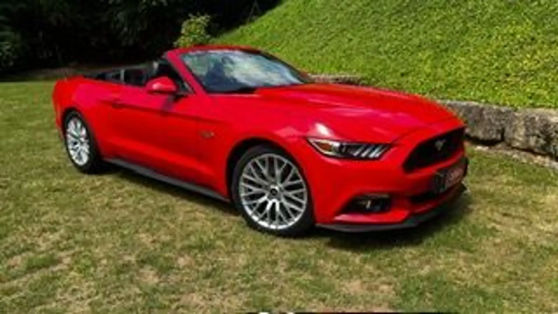 Ford Mustang Convertible GT V8 5,0L COYOTE 420CH BV6 Rouge - 2