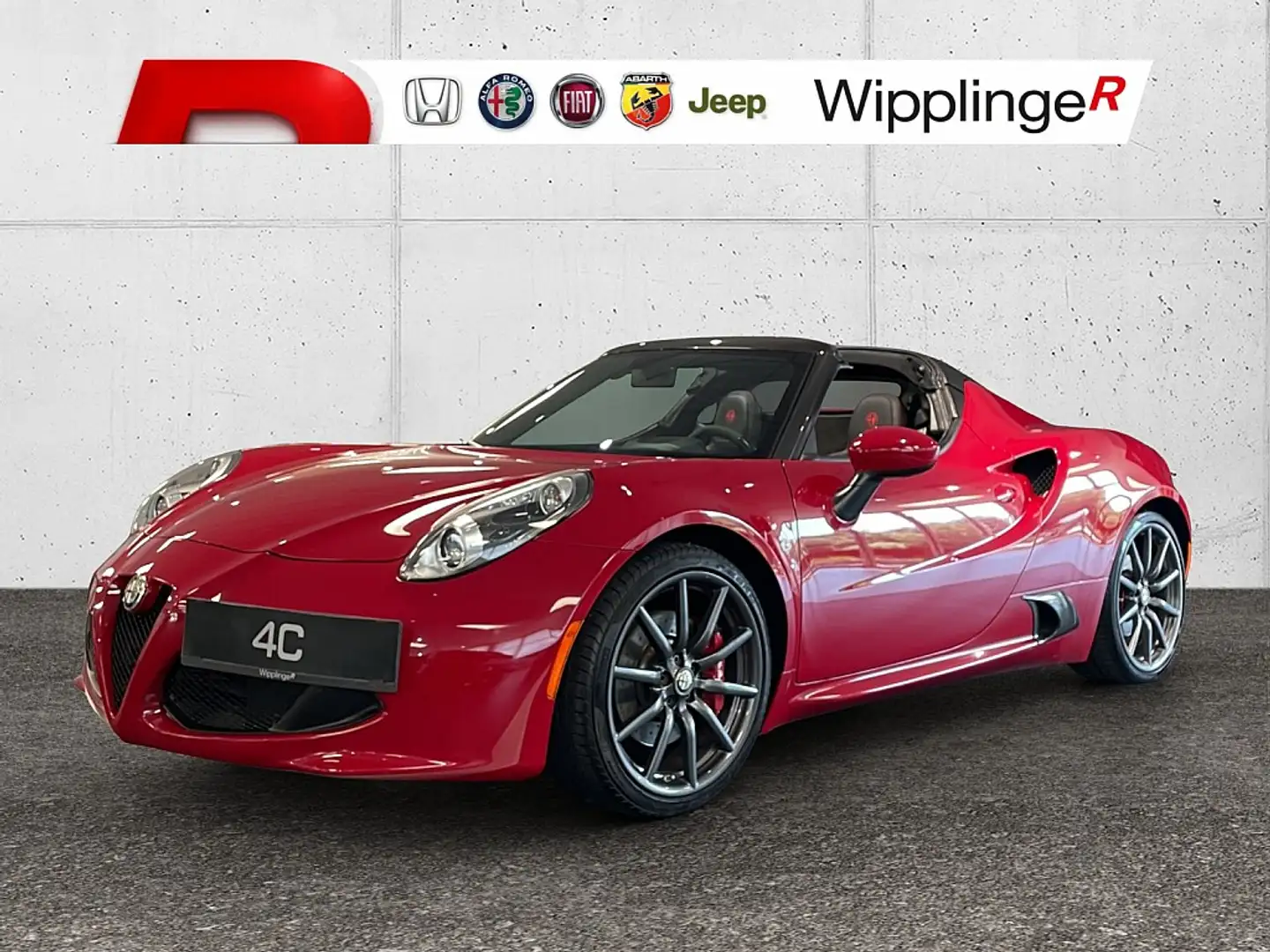 Alfa Romeo 4C Spider Rot - 1