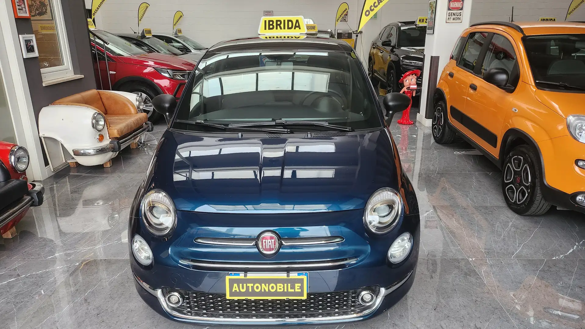 Fiat 500 500  1.0 hybrid Dolcevita Targa GV094NN Blu/Azzurro - 1