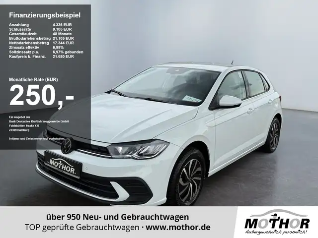 2025 Volkswagen Polo in White for sale