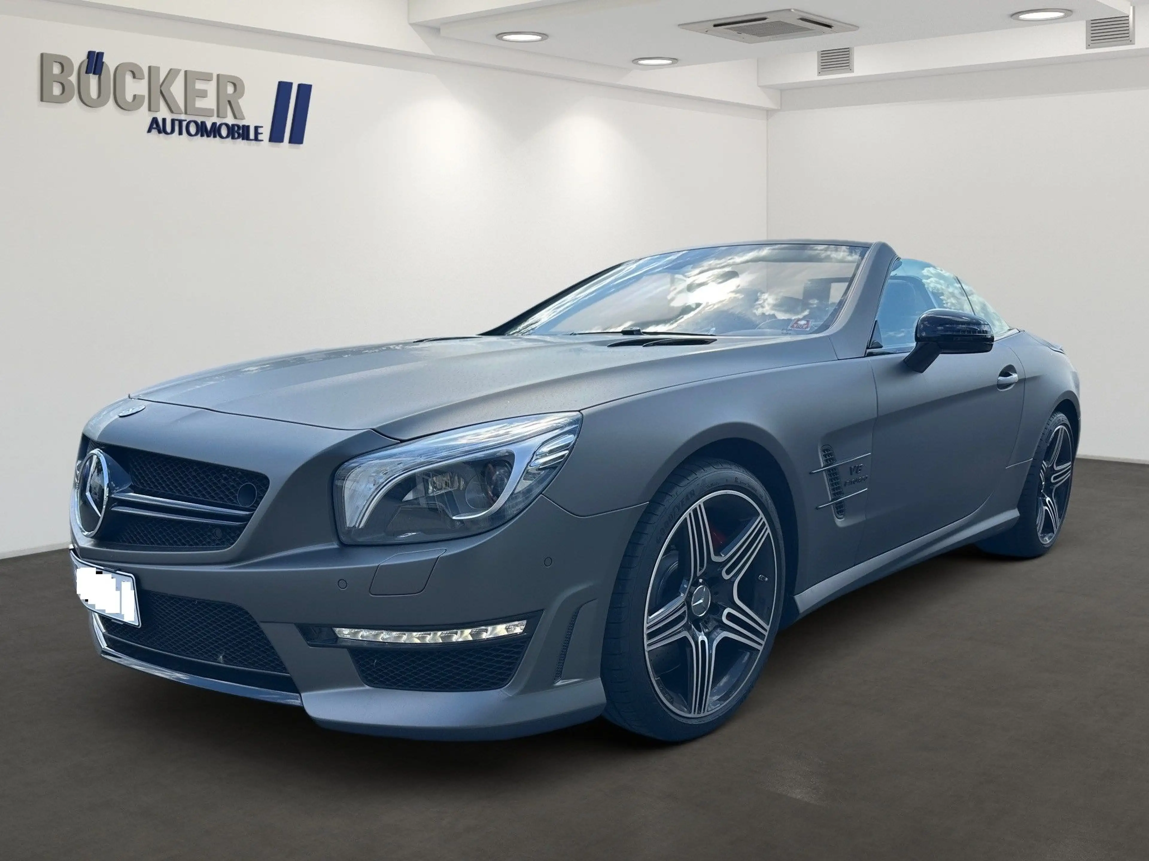 Mercedes-Benz SL 63 AMG SL63AMG Sportgetriebe VMAX Anhebung Folierung Navi