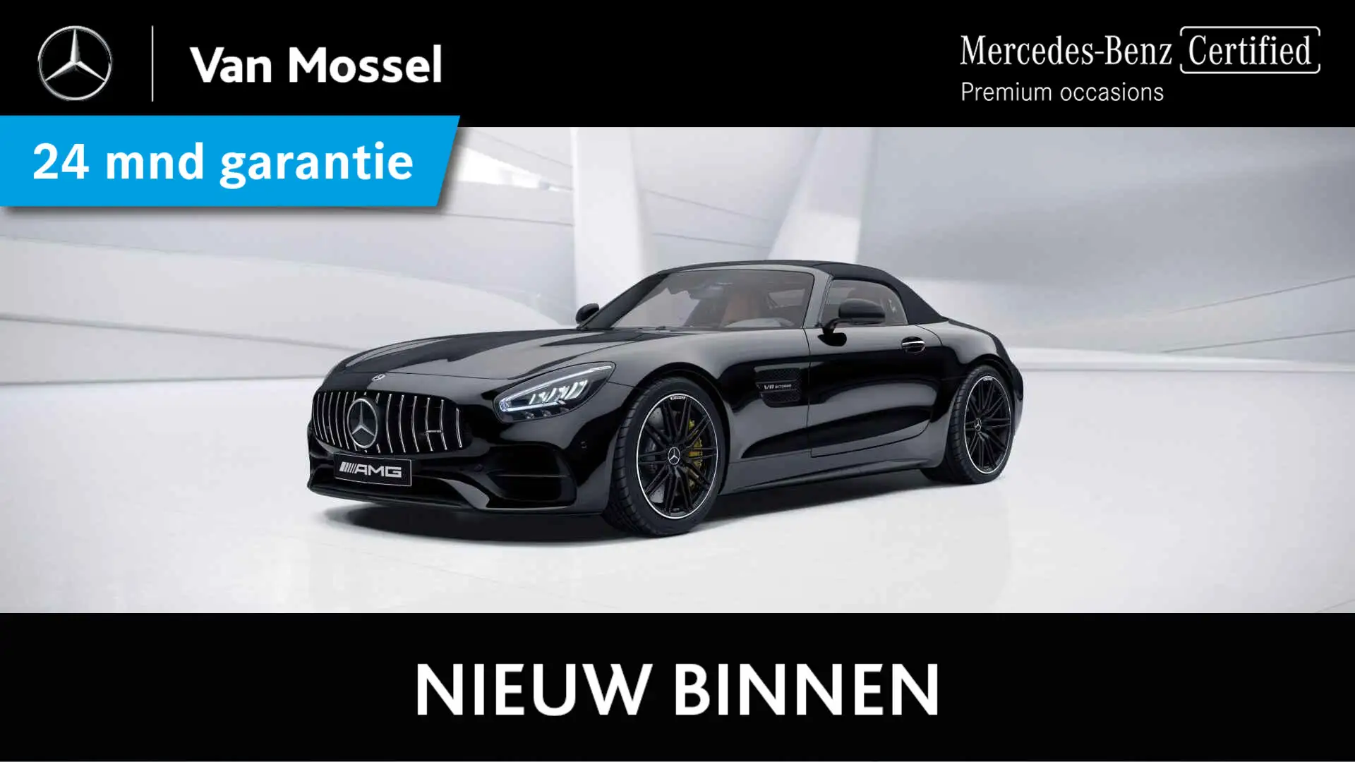 Mercedes-Benz AMG GT Roadster 4.0 C /Burmester /AMG Dynamic plus /Achte Zwart - 1